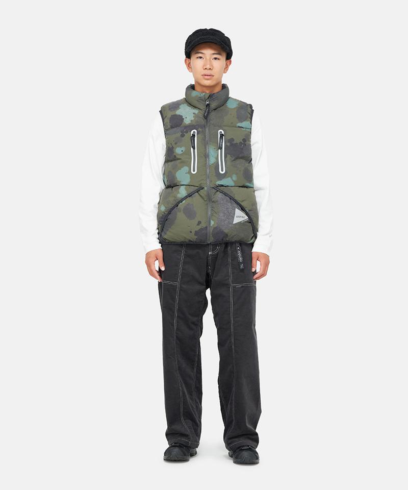 Gramicci x and wander Down Vest Male Product Image