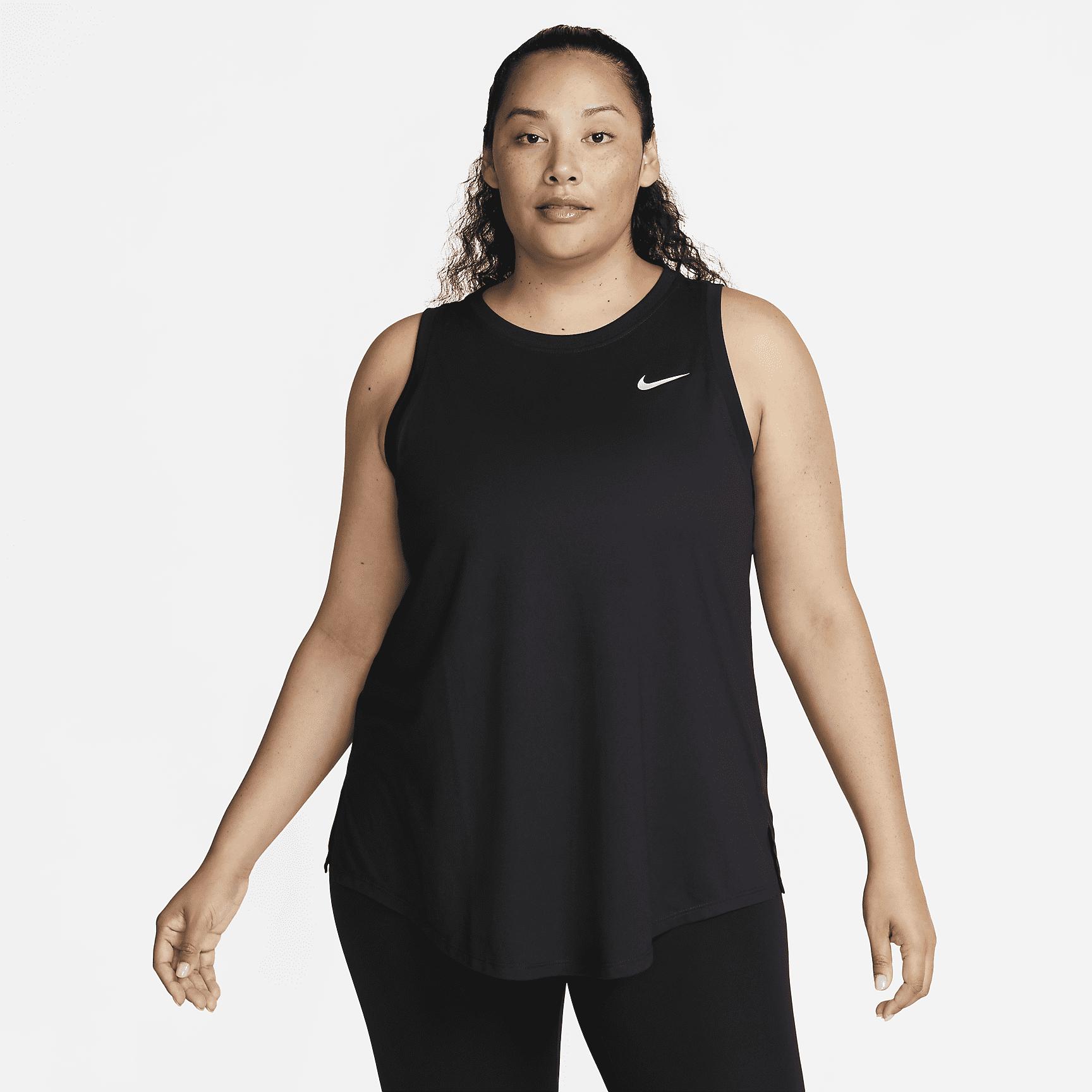 Nike Womens Dri-FIT Tank Top (Plus Size) | DX0602-010 Product Image