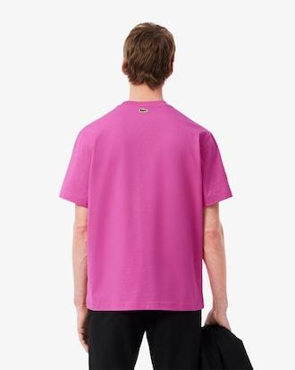 Men's Printed Embroidered Cotton Jersey T-Shirt Product Image