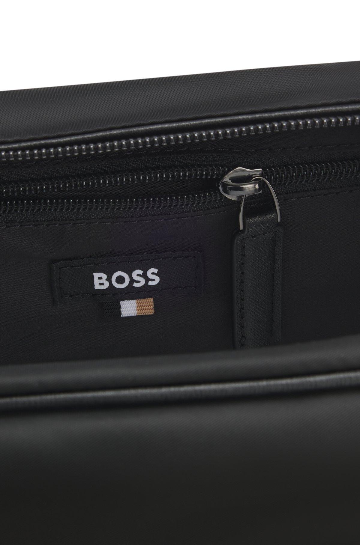 Twill washbag with Double B monogram hardware Product Image