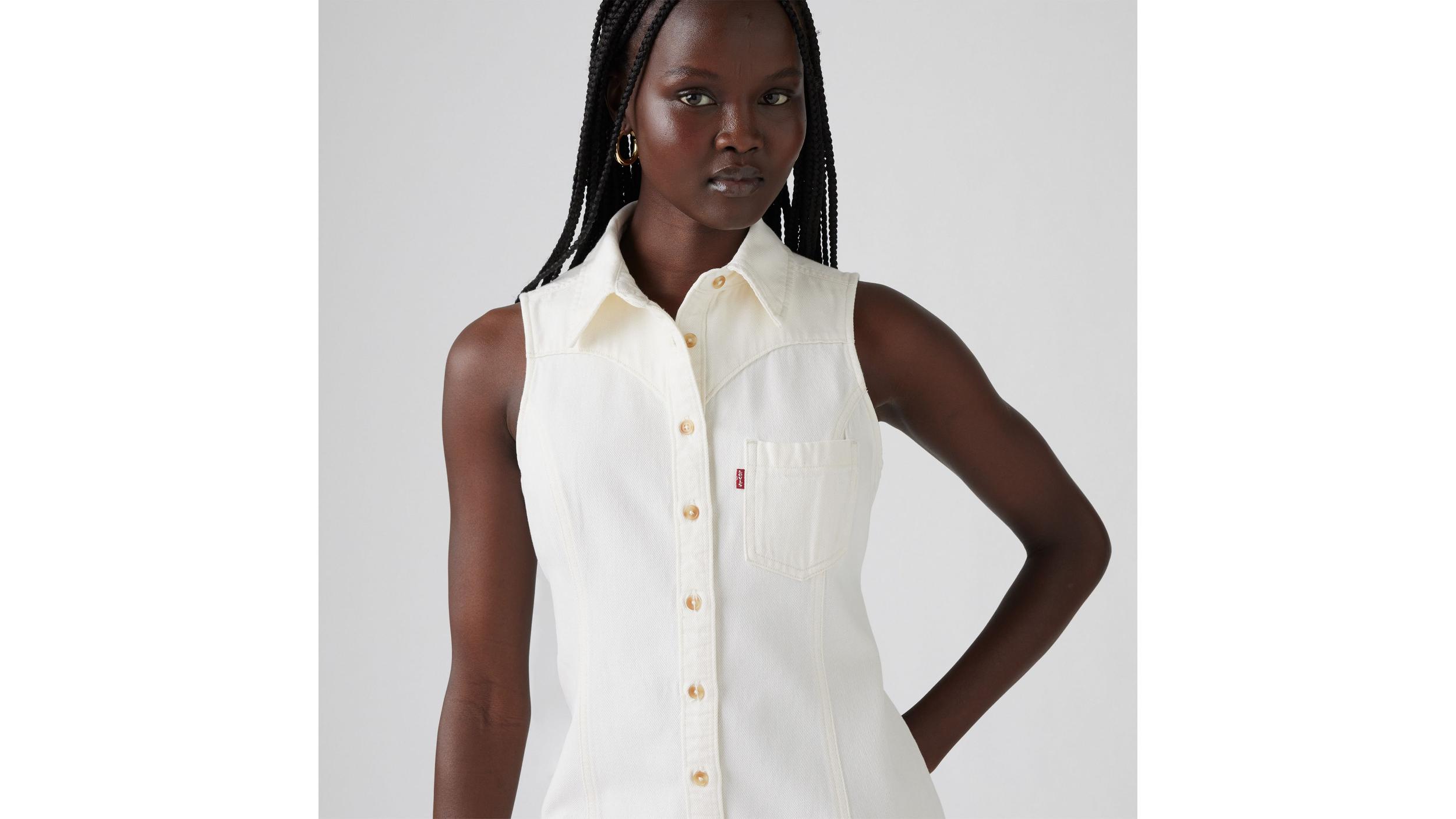 Zeda Denim Dress Product Image