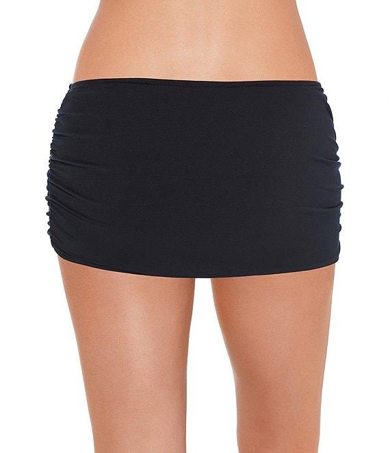 Magicsuit Solids Shirred Swim Skirt Product Image