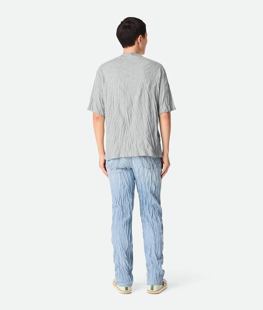 Men's Crushed Jeans in Light blue Product Image