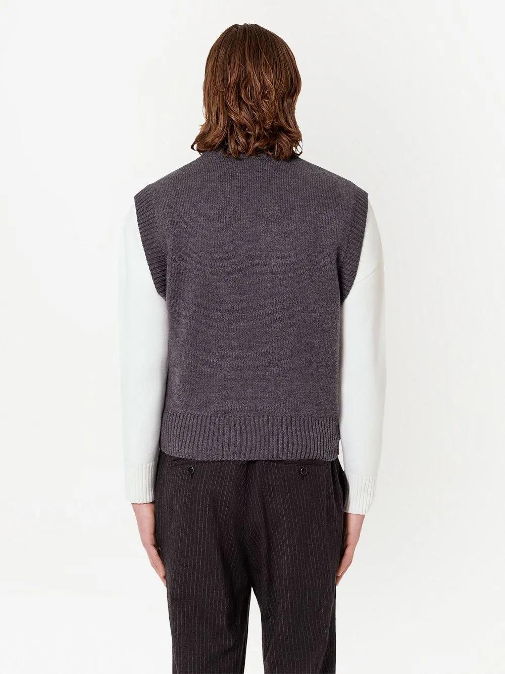 Ami de Coeur knitted vest Product Image