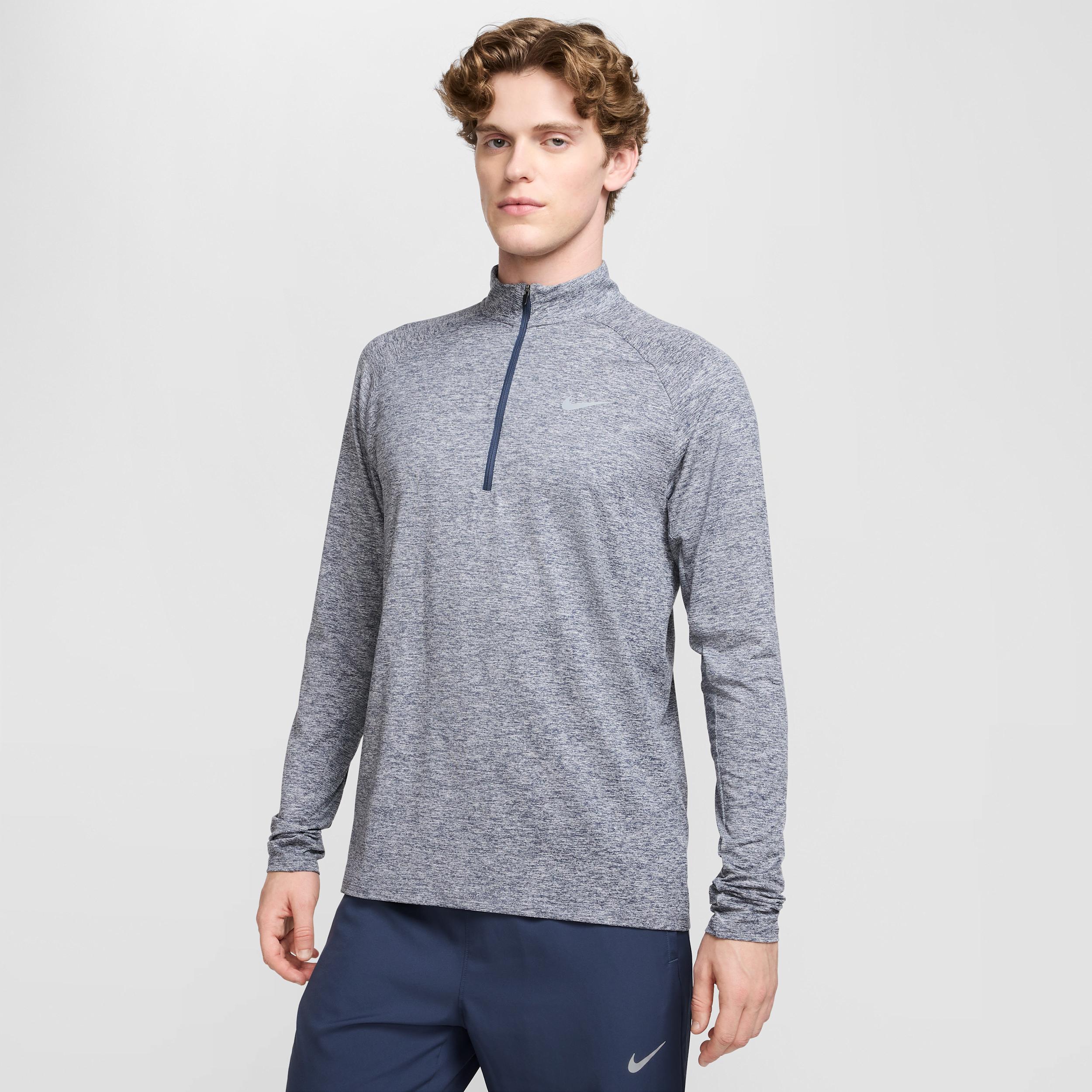 Nike Mens Stride Dri-FIT 1/4-Zip Running Top | HV2180-437 Product Image