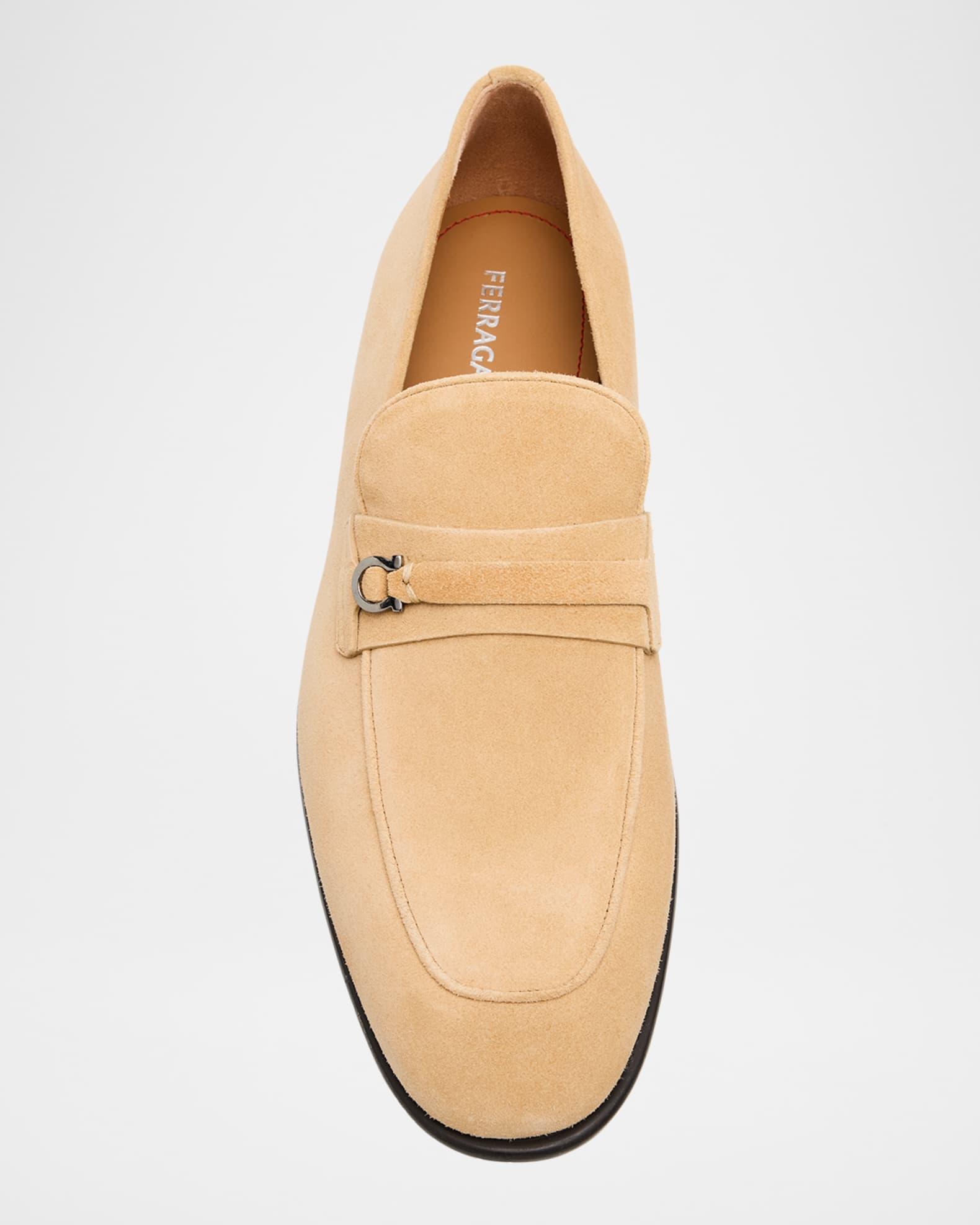 Men's Desio Suede Gancio Penny Loafers Product Image
