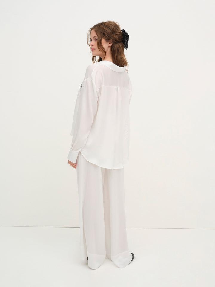 Everyday PJ Top — White Product Image