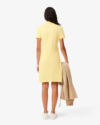 Slim Fit Stretch Piqué Polo Dress Product Image
