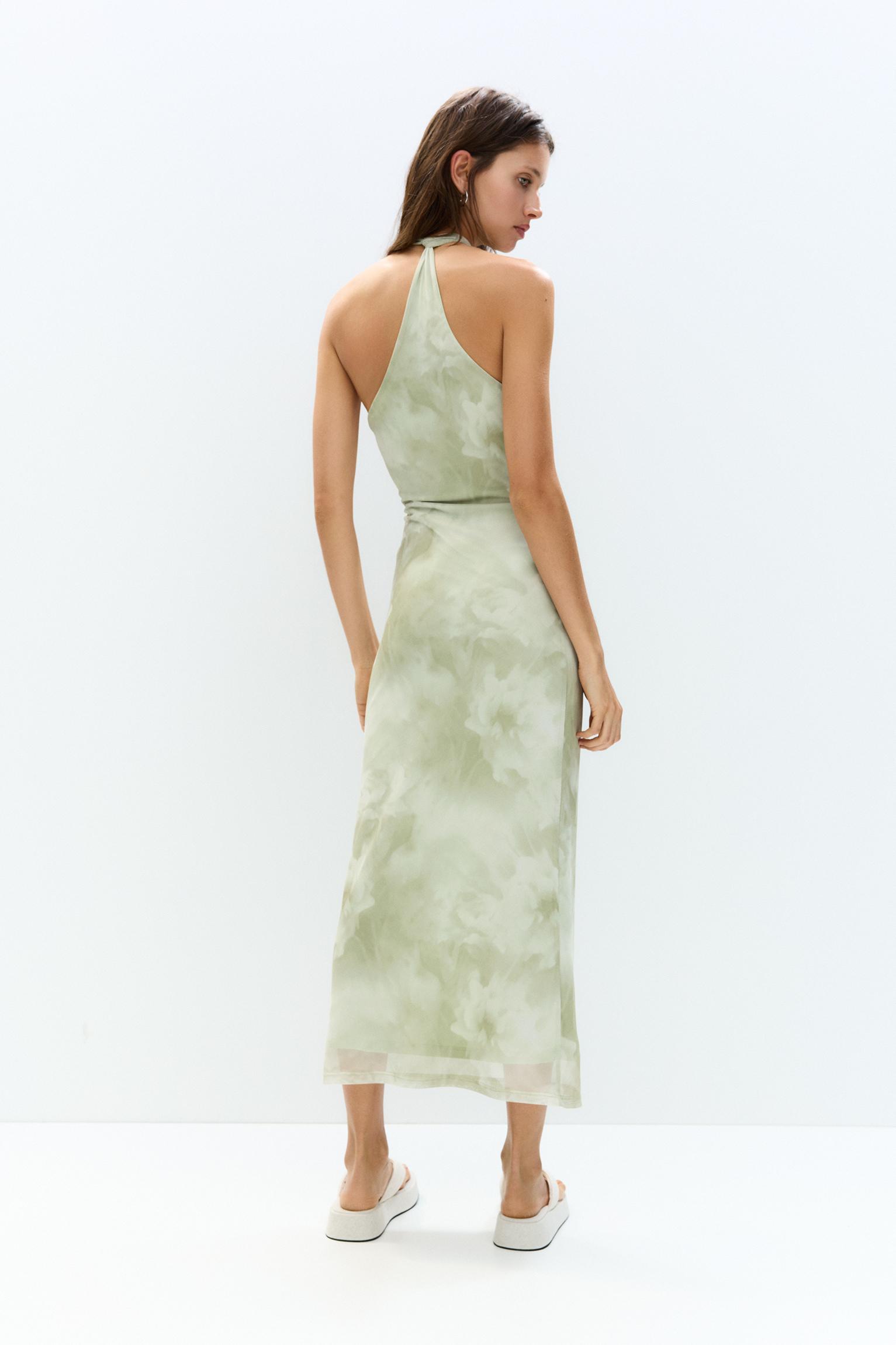 Printed midi dress Product Image