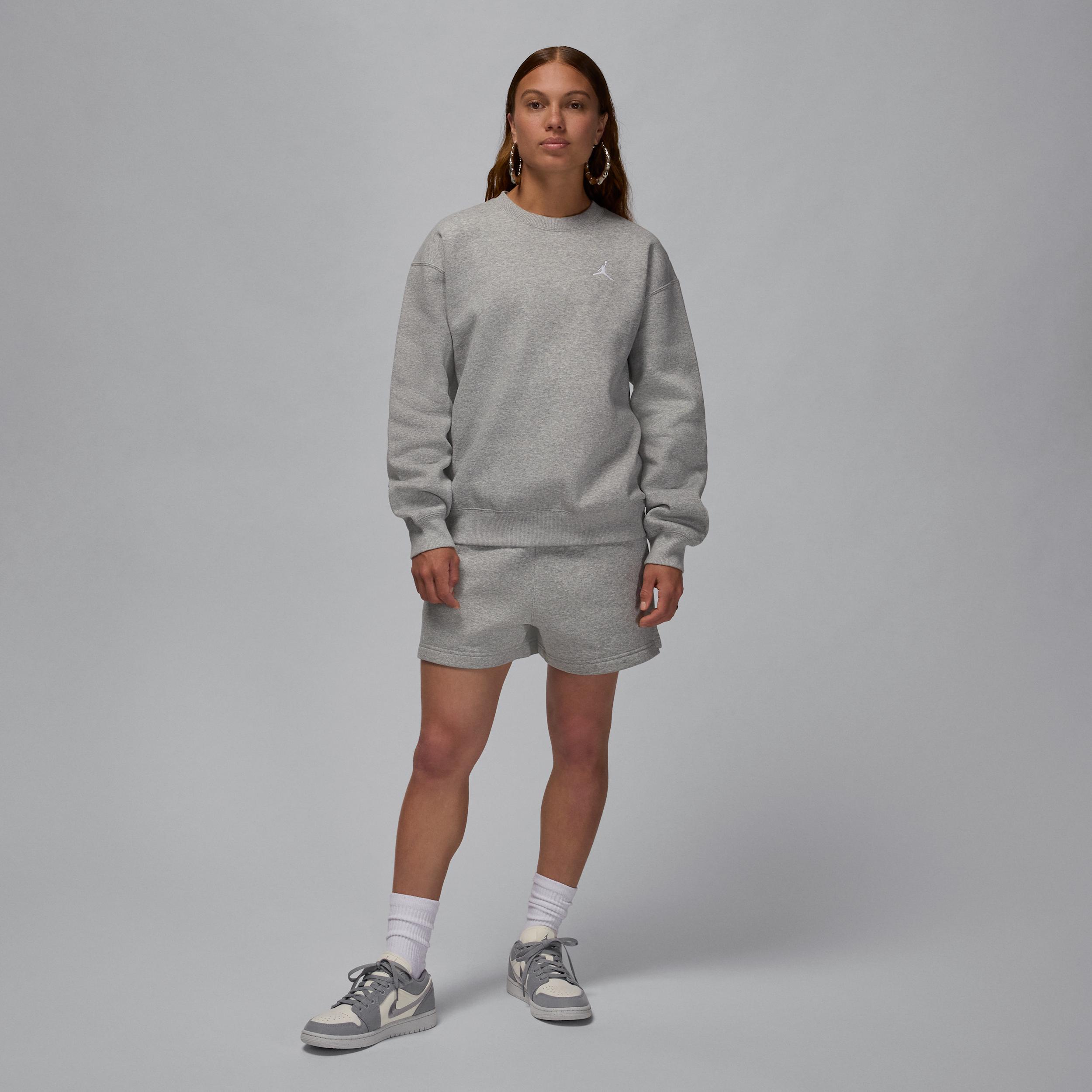 Womens Jordan Brooklyn Fleece Crew-Neck Sweatshirt | FV7074-063 Product Image