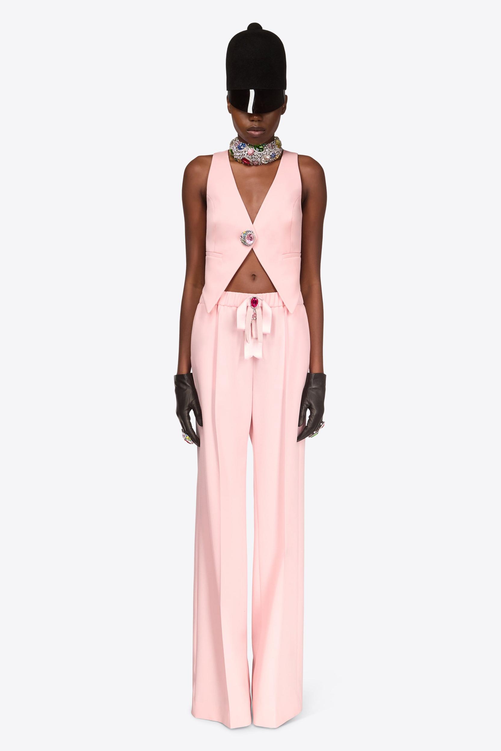 Crystal Gemstone Cluster Gilet Product Image