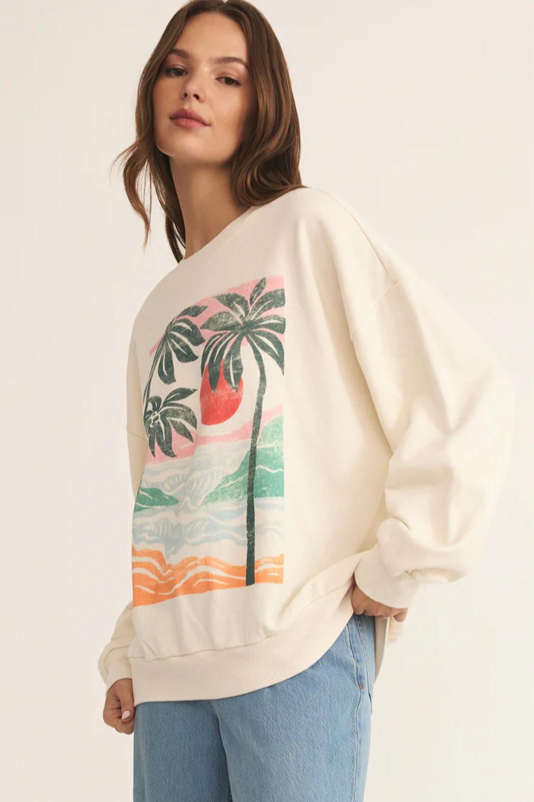 High Tide Sunday Sweatshirt Product Image