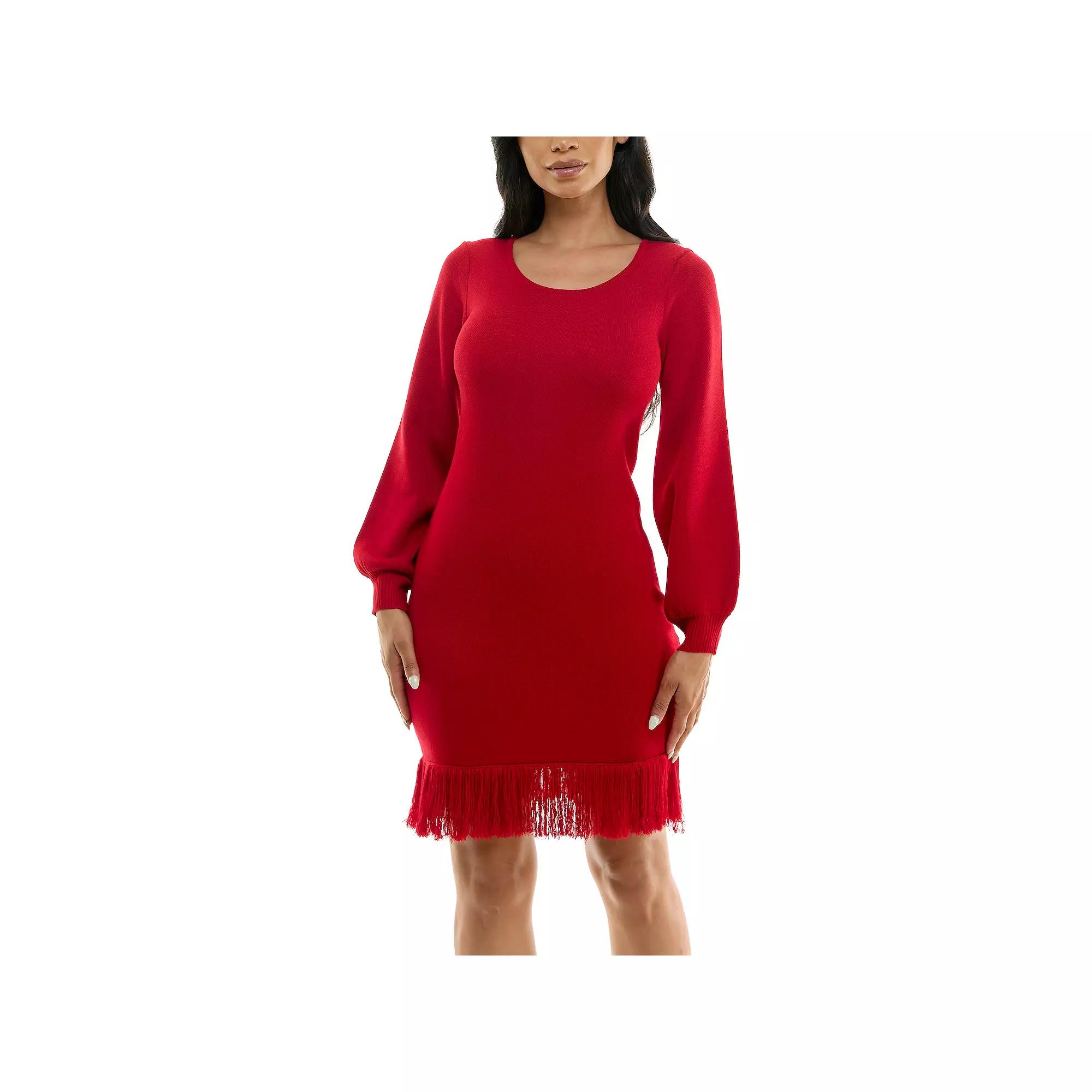 Women's Nina Leonard Sheath Sweater Dress,  Product Image