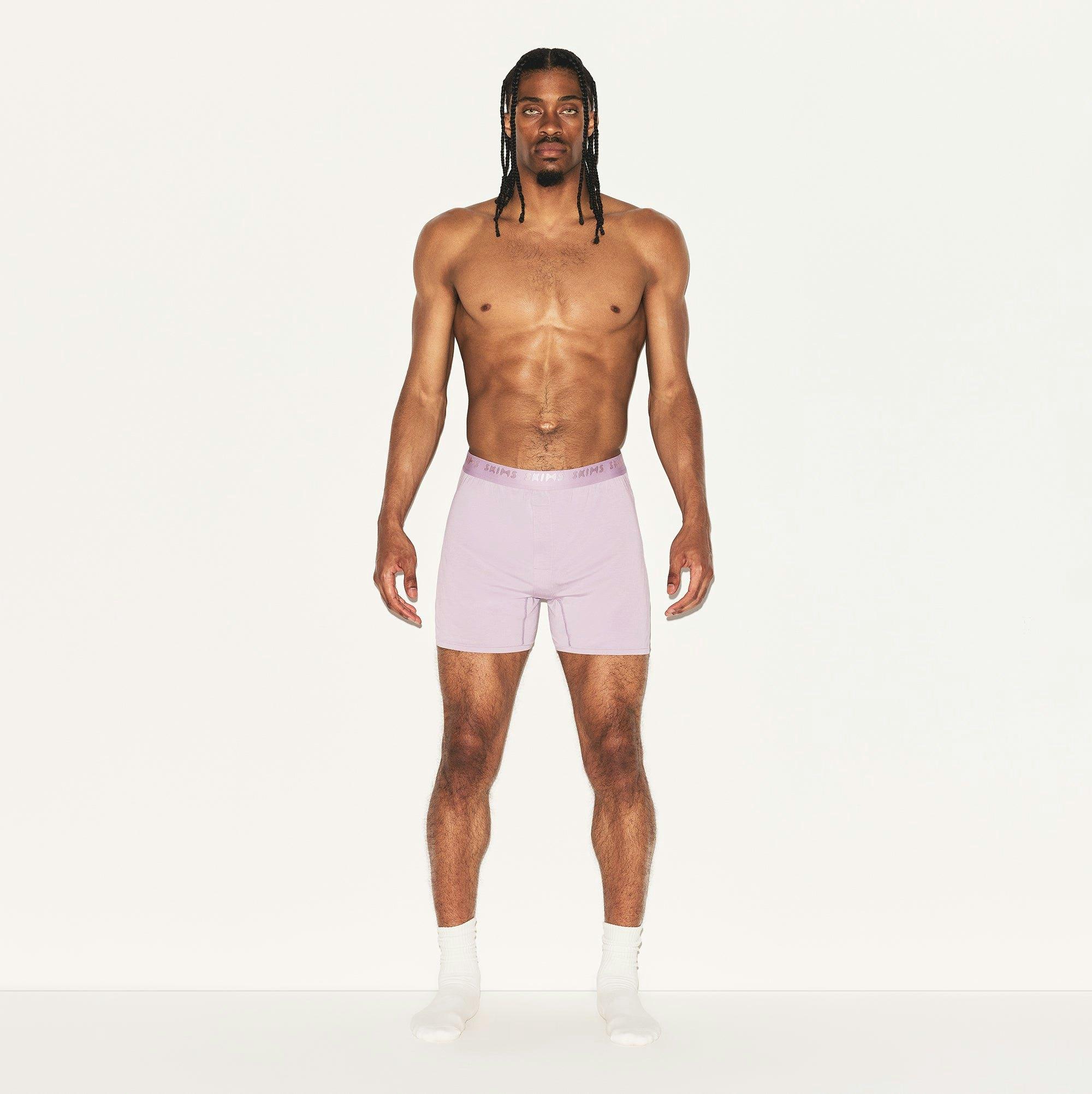 SKIMS STRETCH MENS KNIT BOXER 3-PACK | MELROSE MULTI Product Image