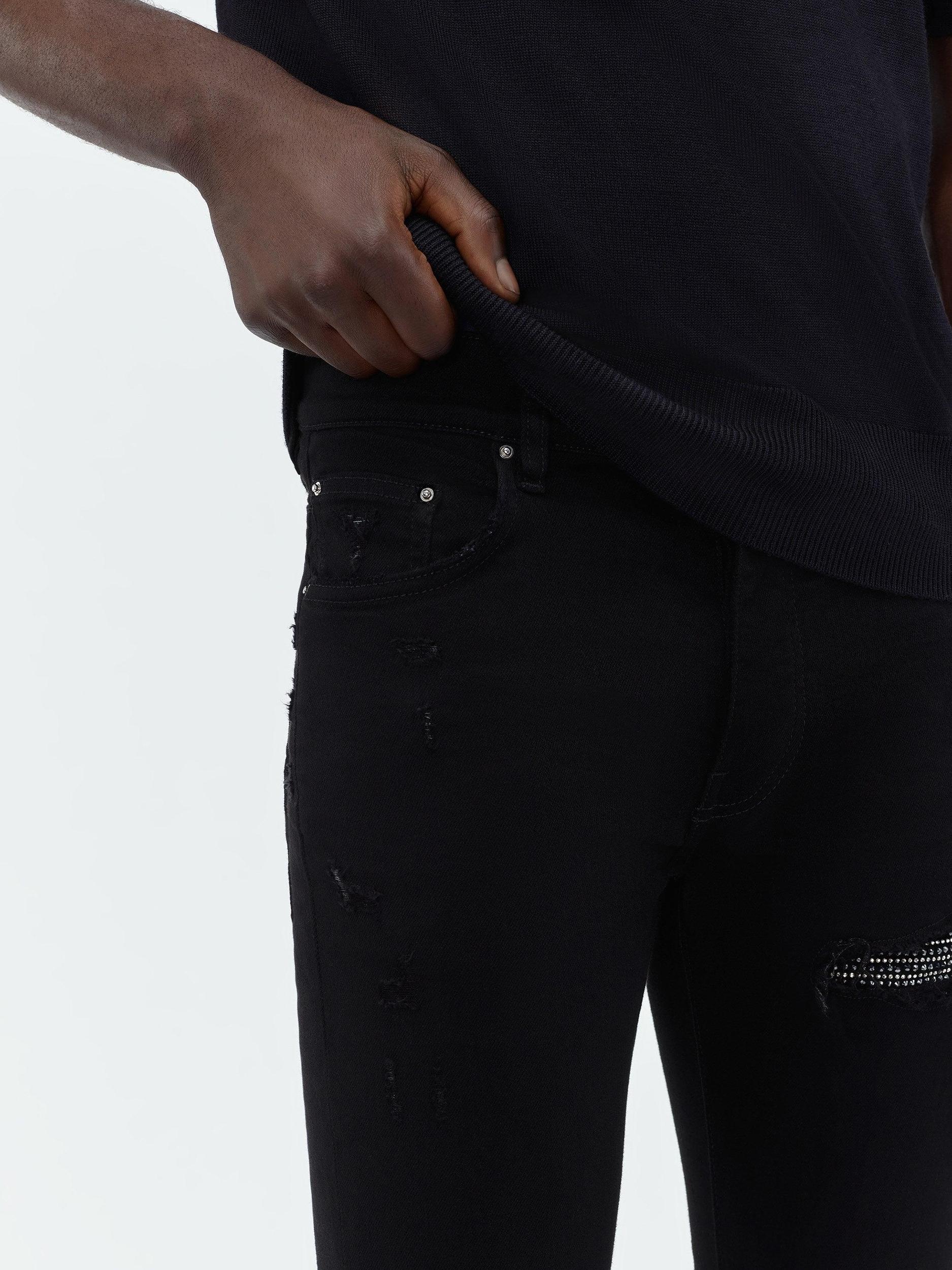 CRYSTAL MX1 JEAN - Black OD Product Image