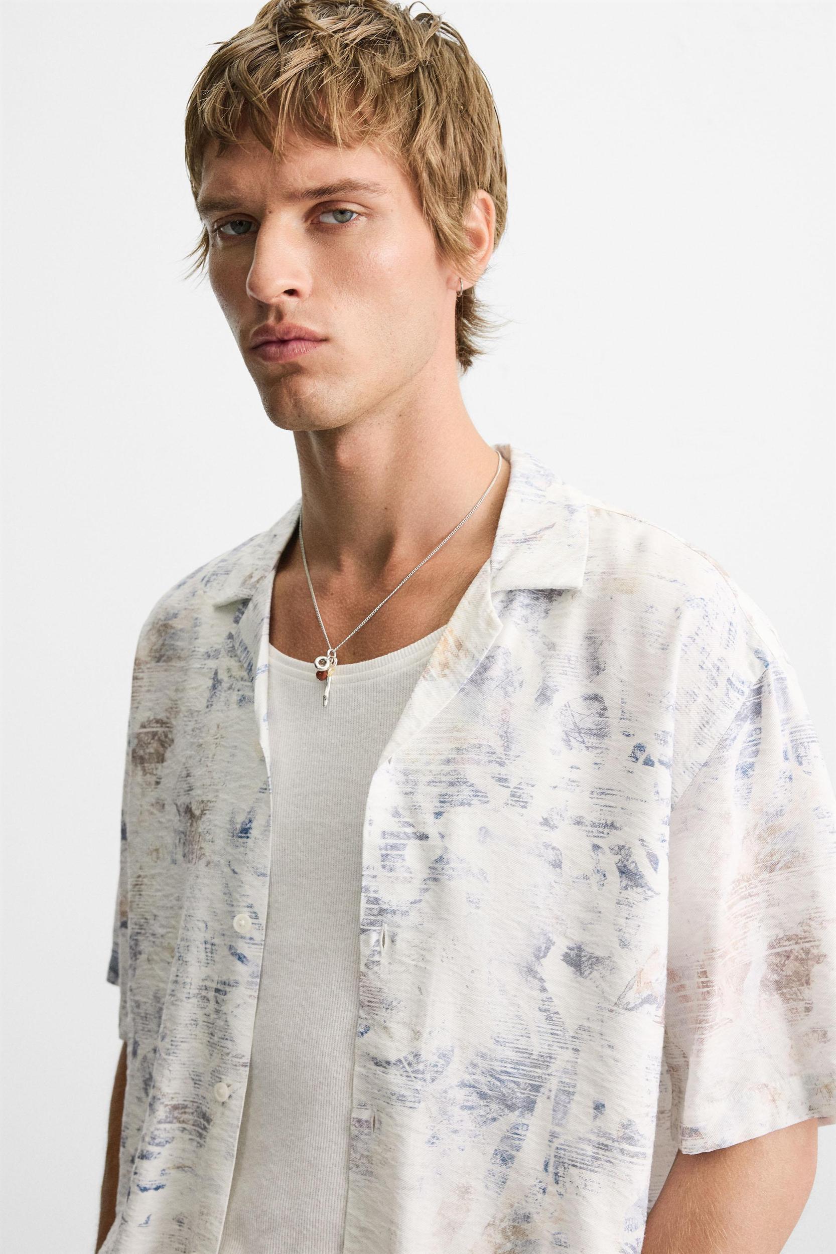 ABSTRACT PRINT SHIRT Product Image