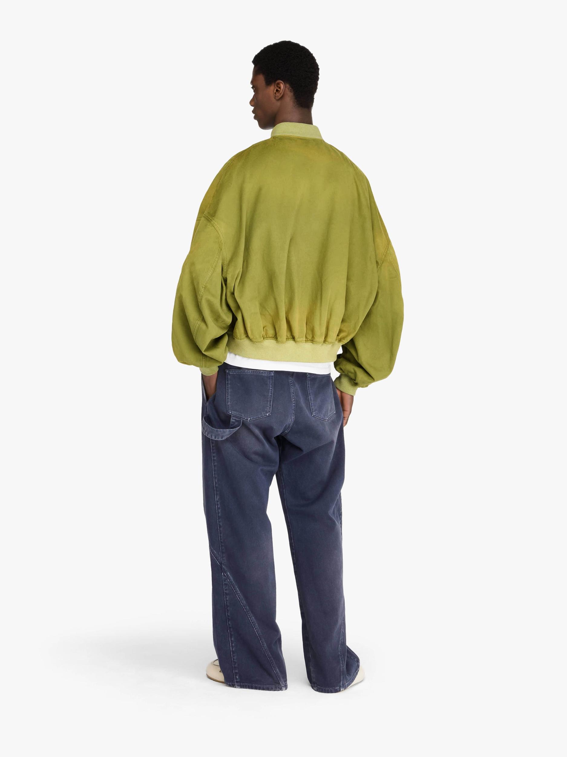 RELAXED COTTON BOMBER JACKET Product Image