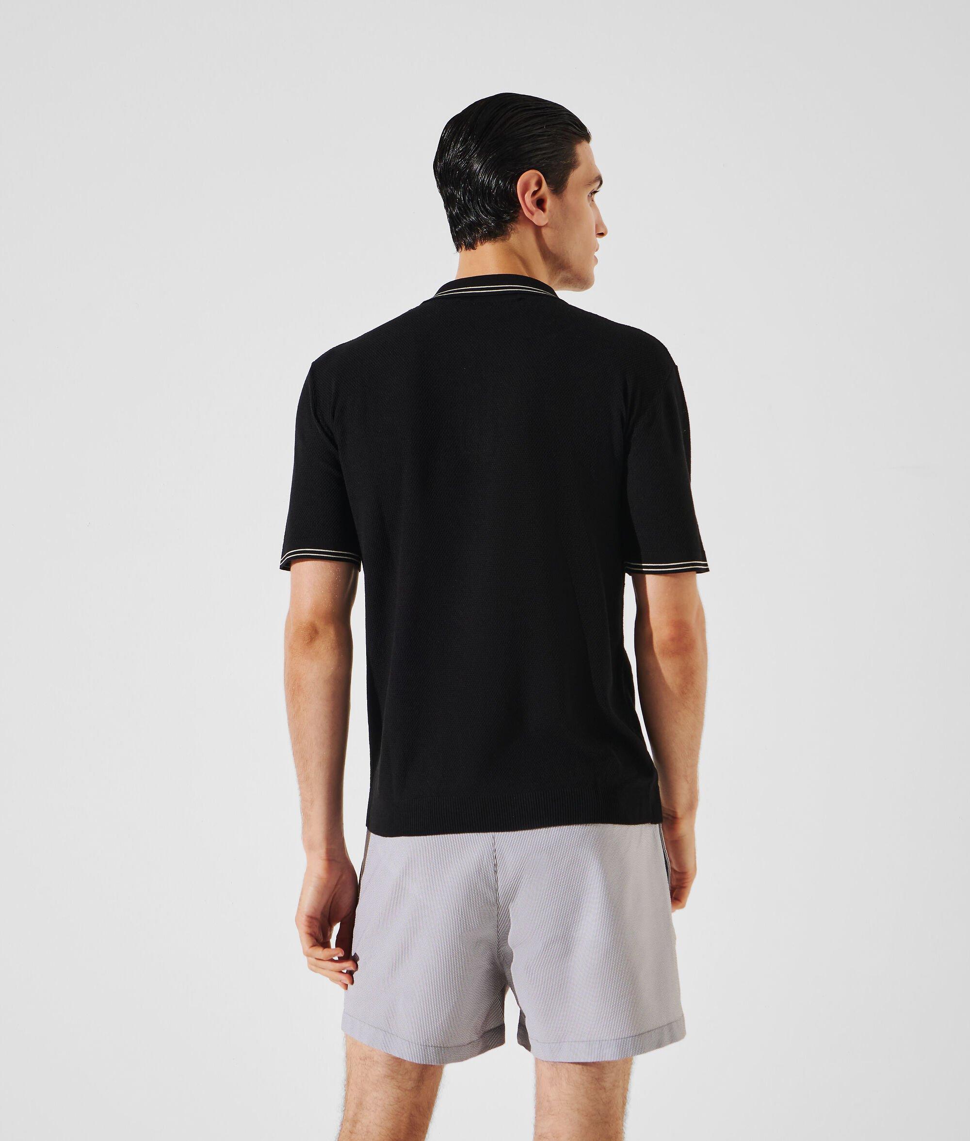 KL X BORSALINO KNIT POLO SHIRT Product Image