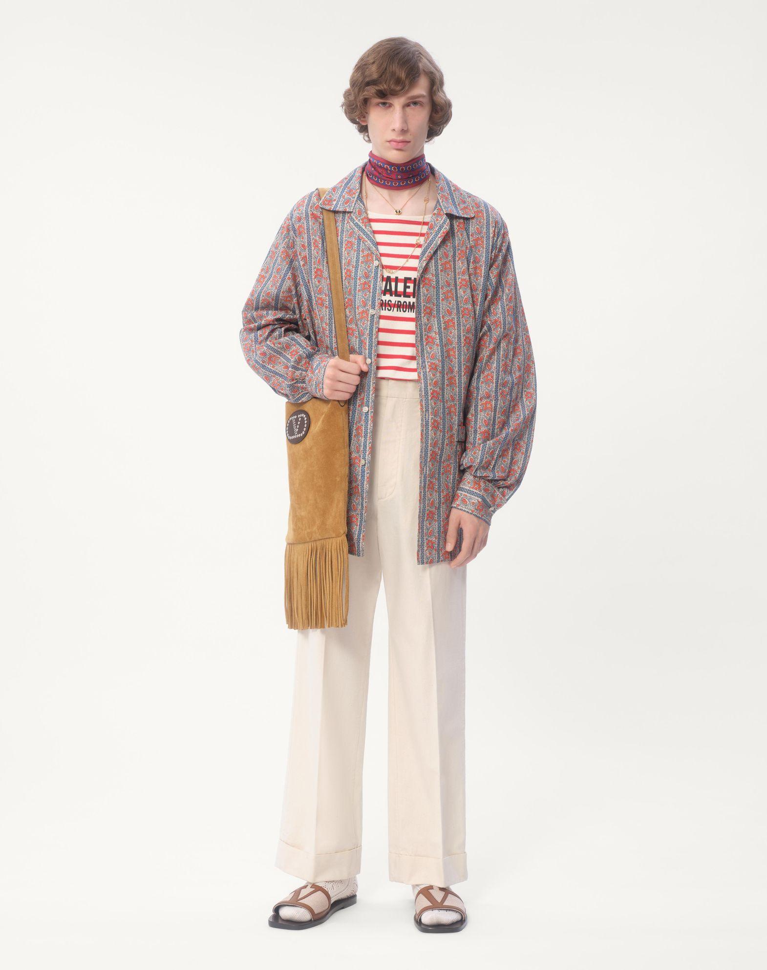 Cuffed Denim Pants Product Image