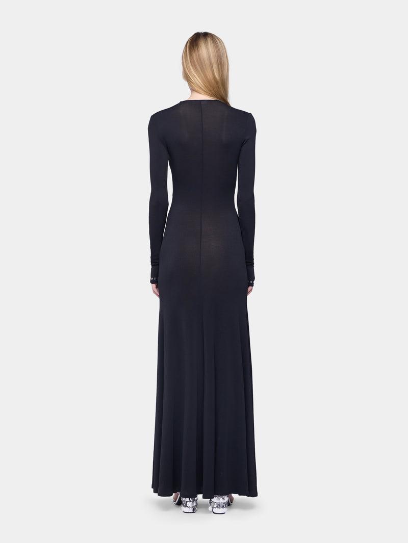 SECOND-SKIN LONG DRESS IN JERSEY Product Image
