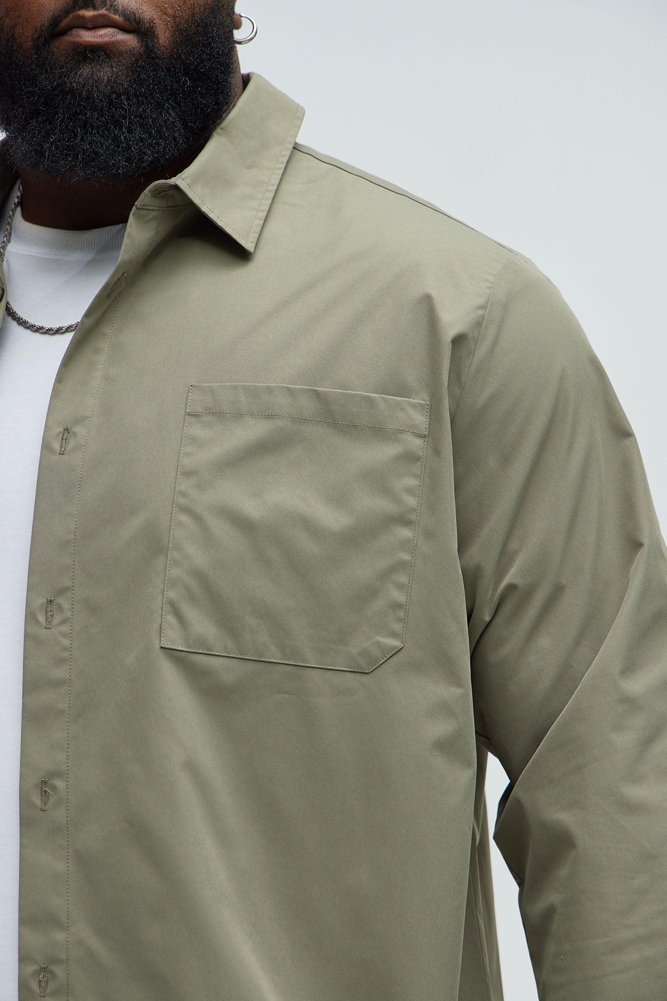 Ansel Tech Shirt - Olive Product Image
