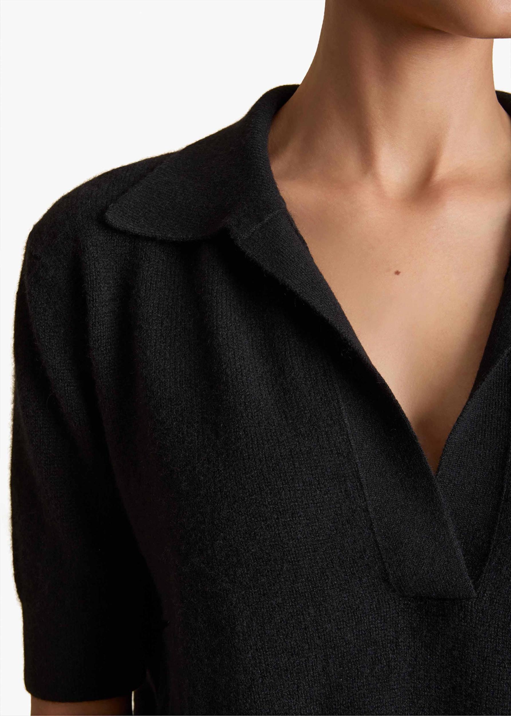 Shrunken Jo Sweater in Black Product Image