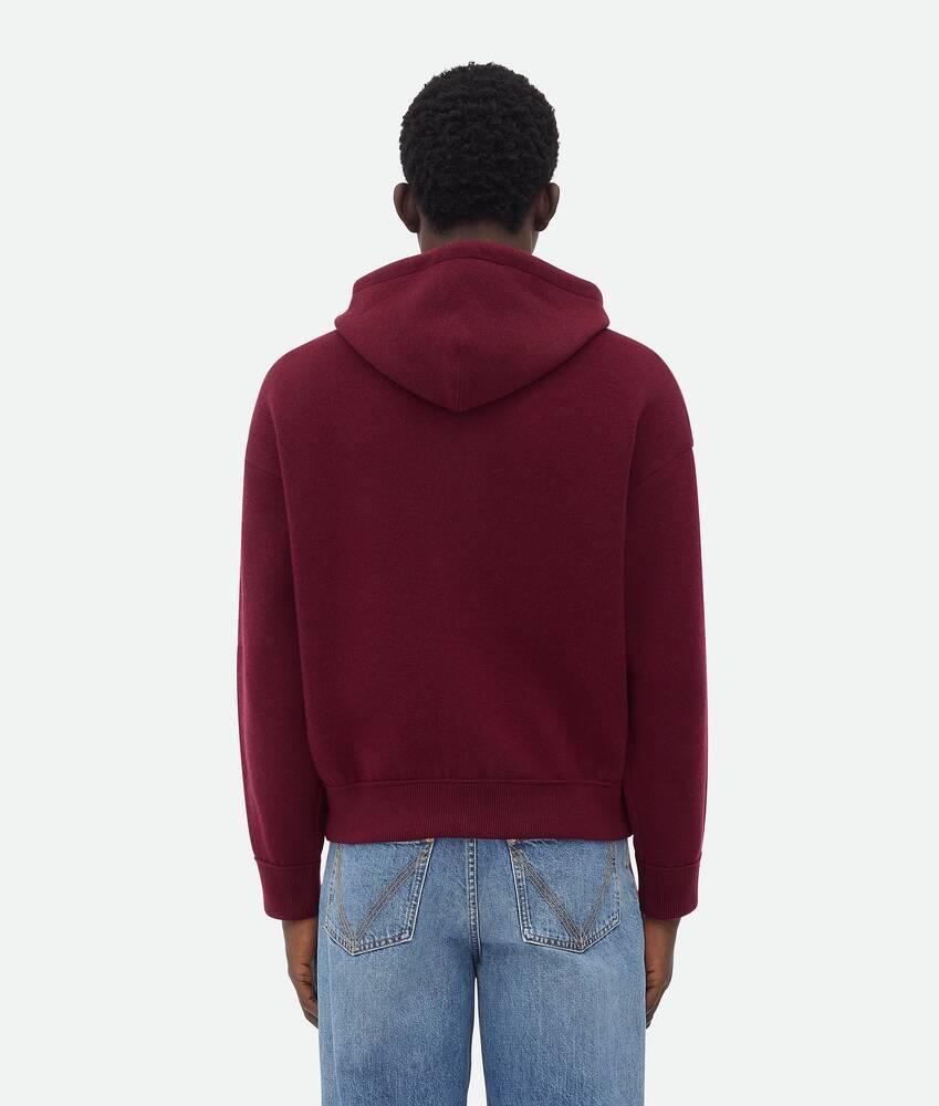 Men's Cashmere Jumper in Merlot Product Image