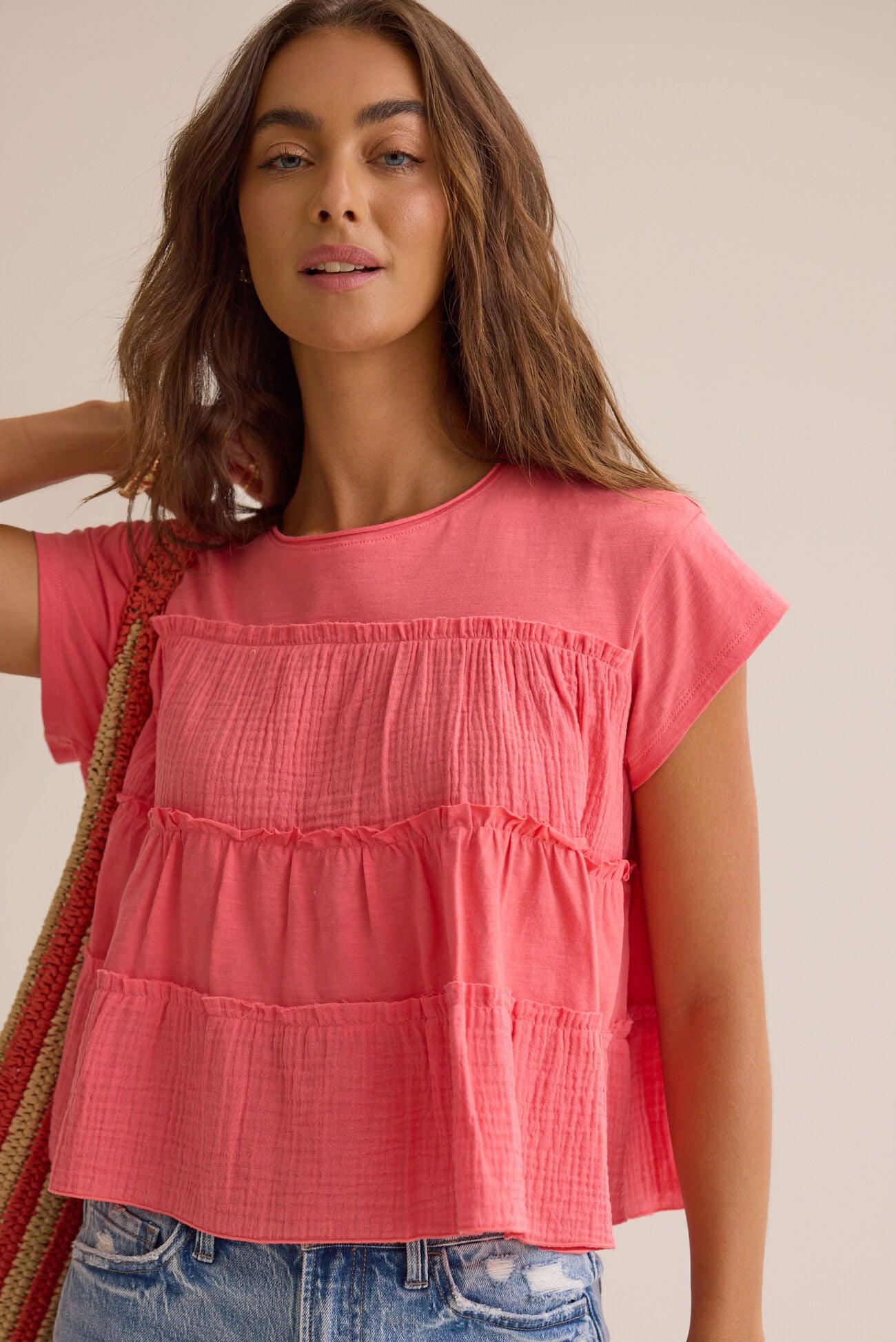Nicole Ruffle Top Product Image