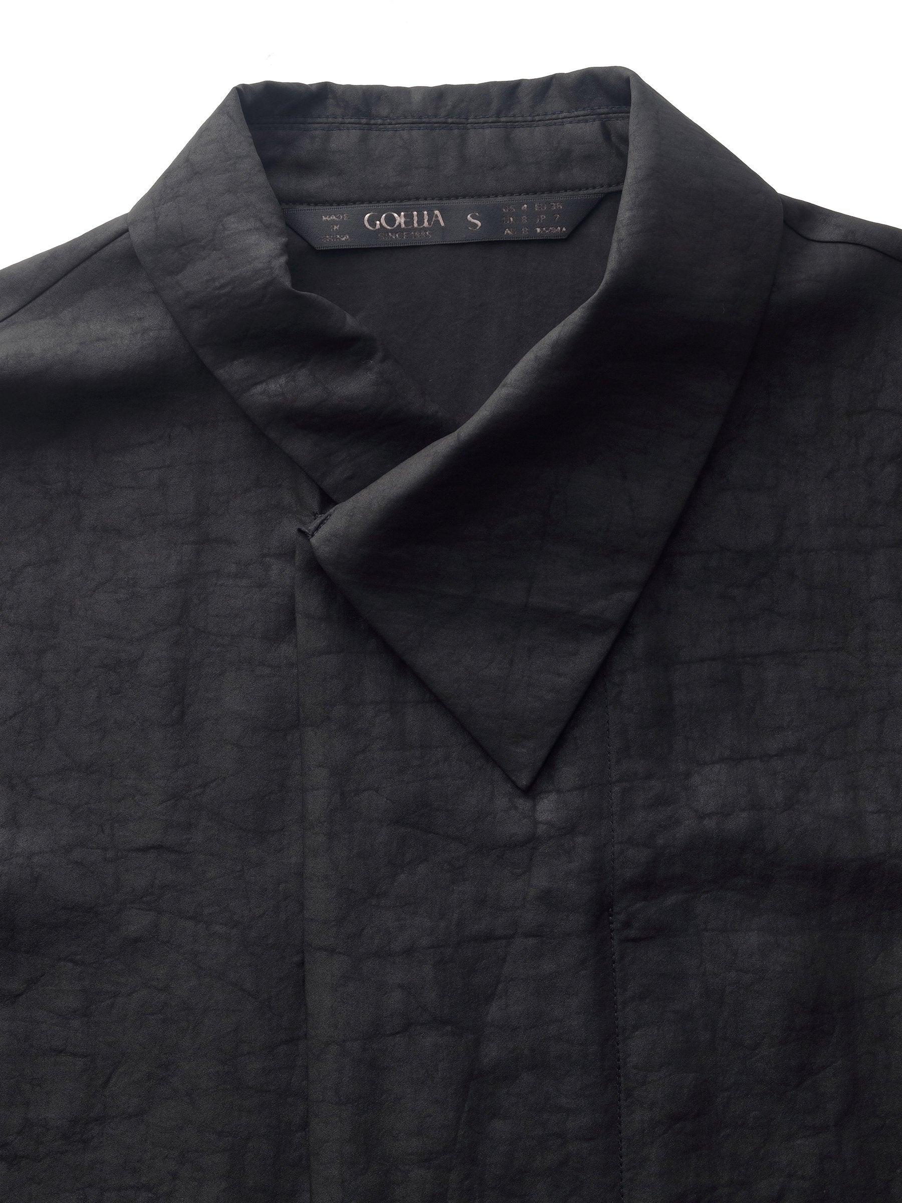 18MM Xiang Yun Silk Cross Front Collar Women Blouse Product Image