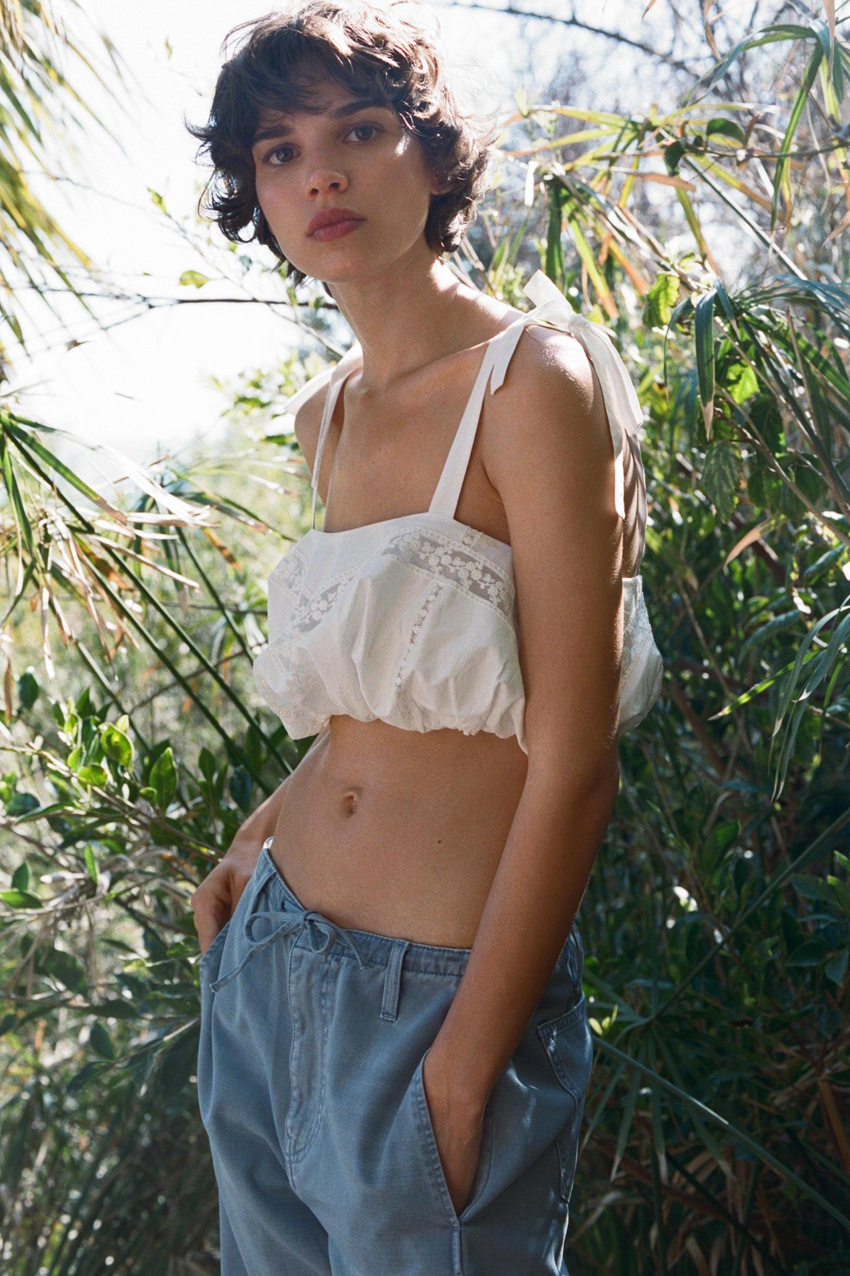 POPLIN BALLOON TOP Product Image