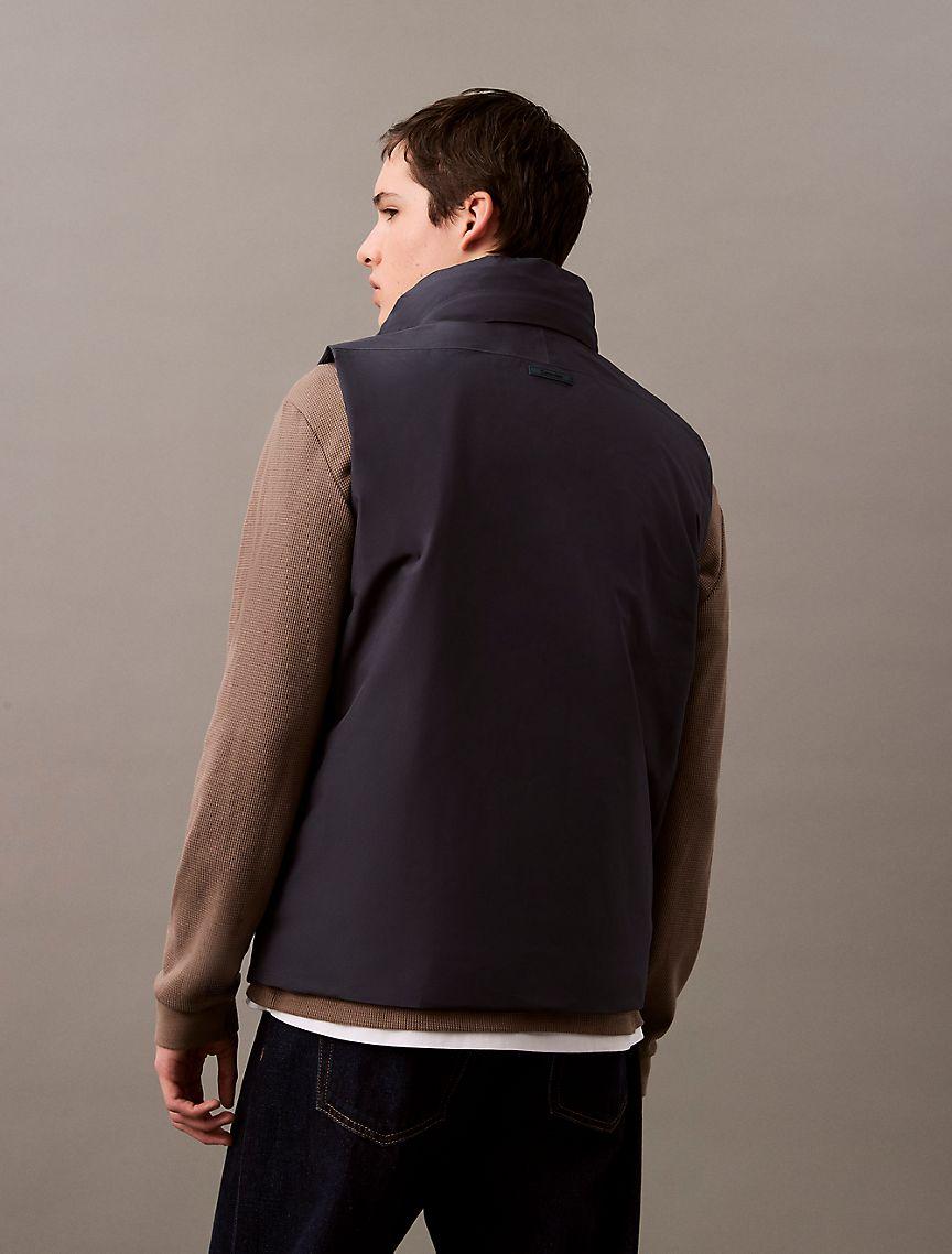 Tech Hooded Puffer Vest Product Image