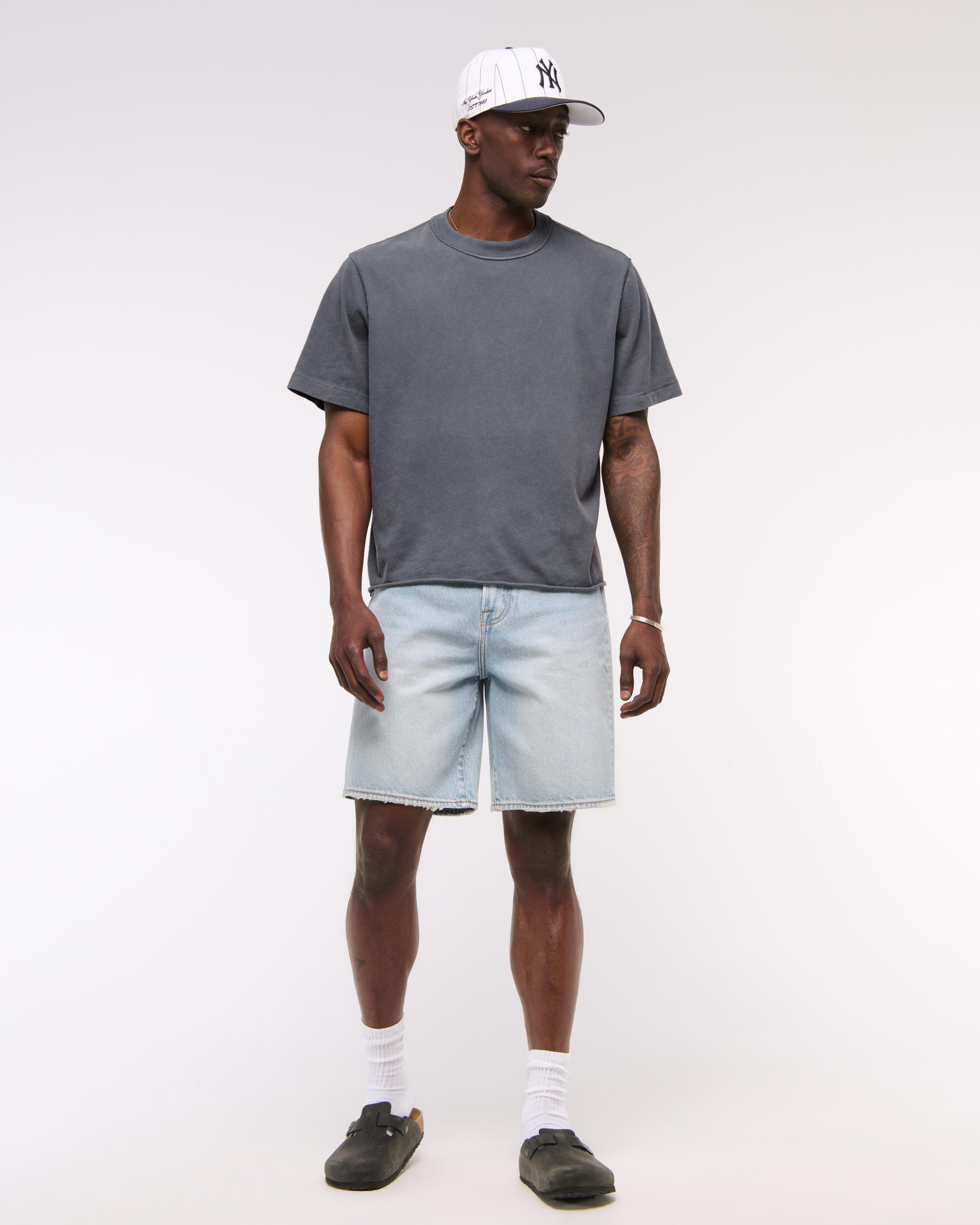 Vintage-Inspired Cropped Tee Product Image