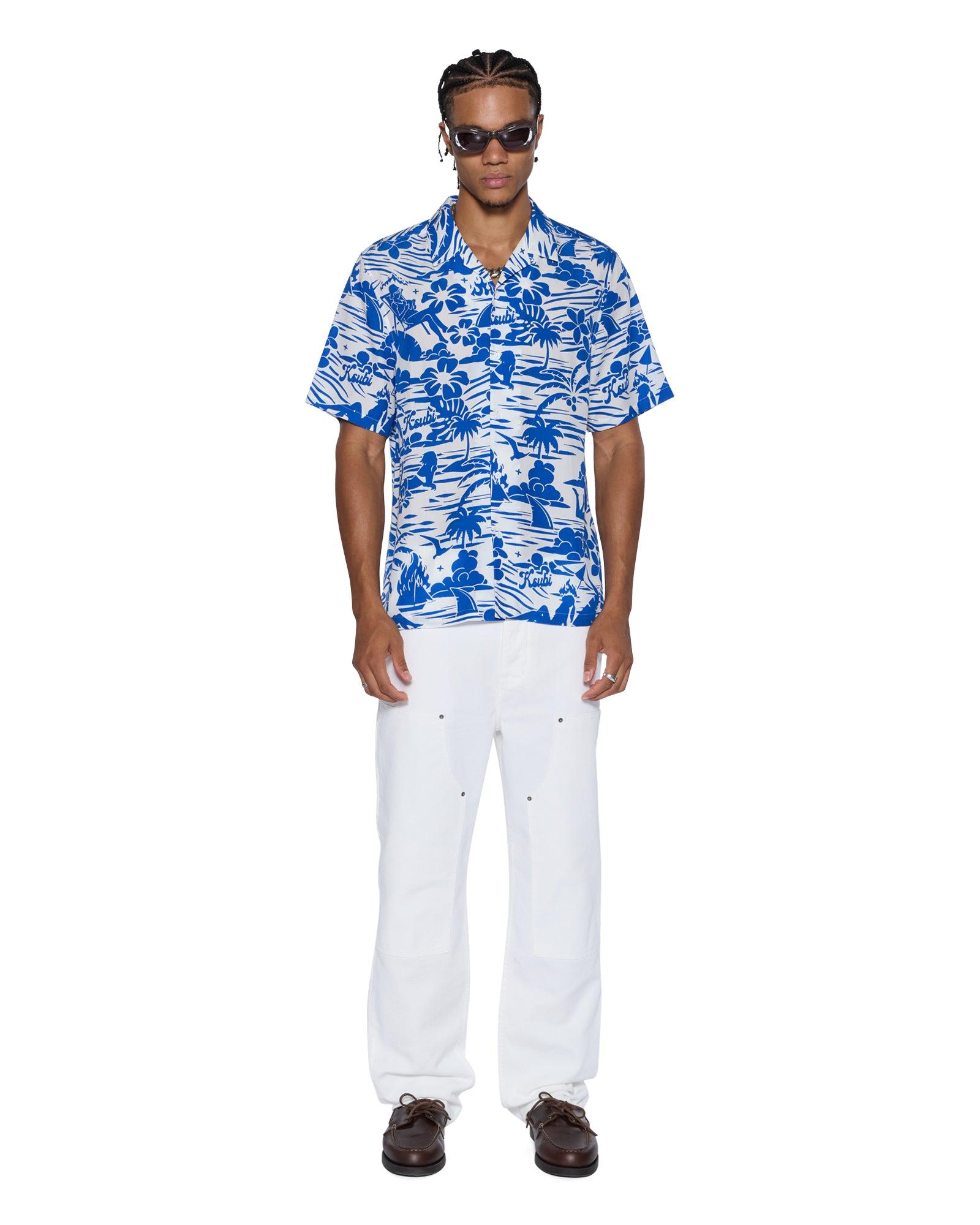 LAGOON SS RESORT SHIRT BLUE Male Product Image