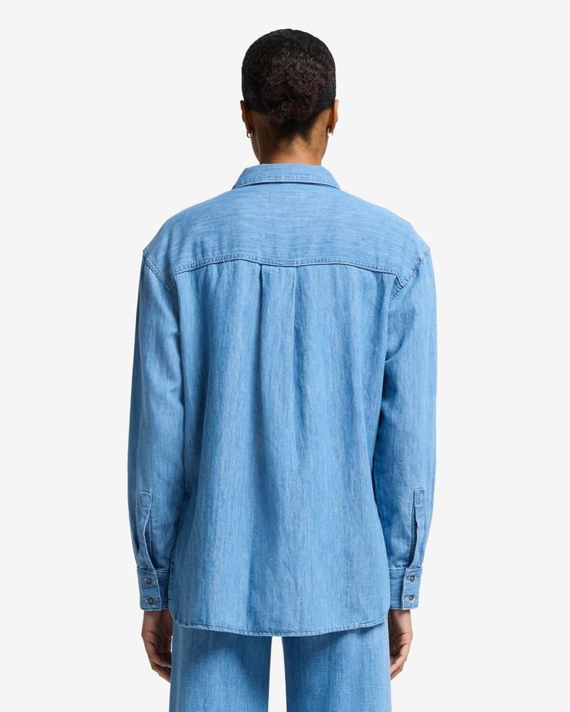Indigo Linen Easy Shirt Product Image