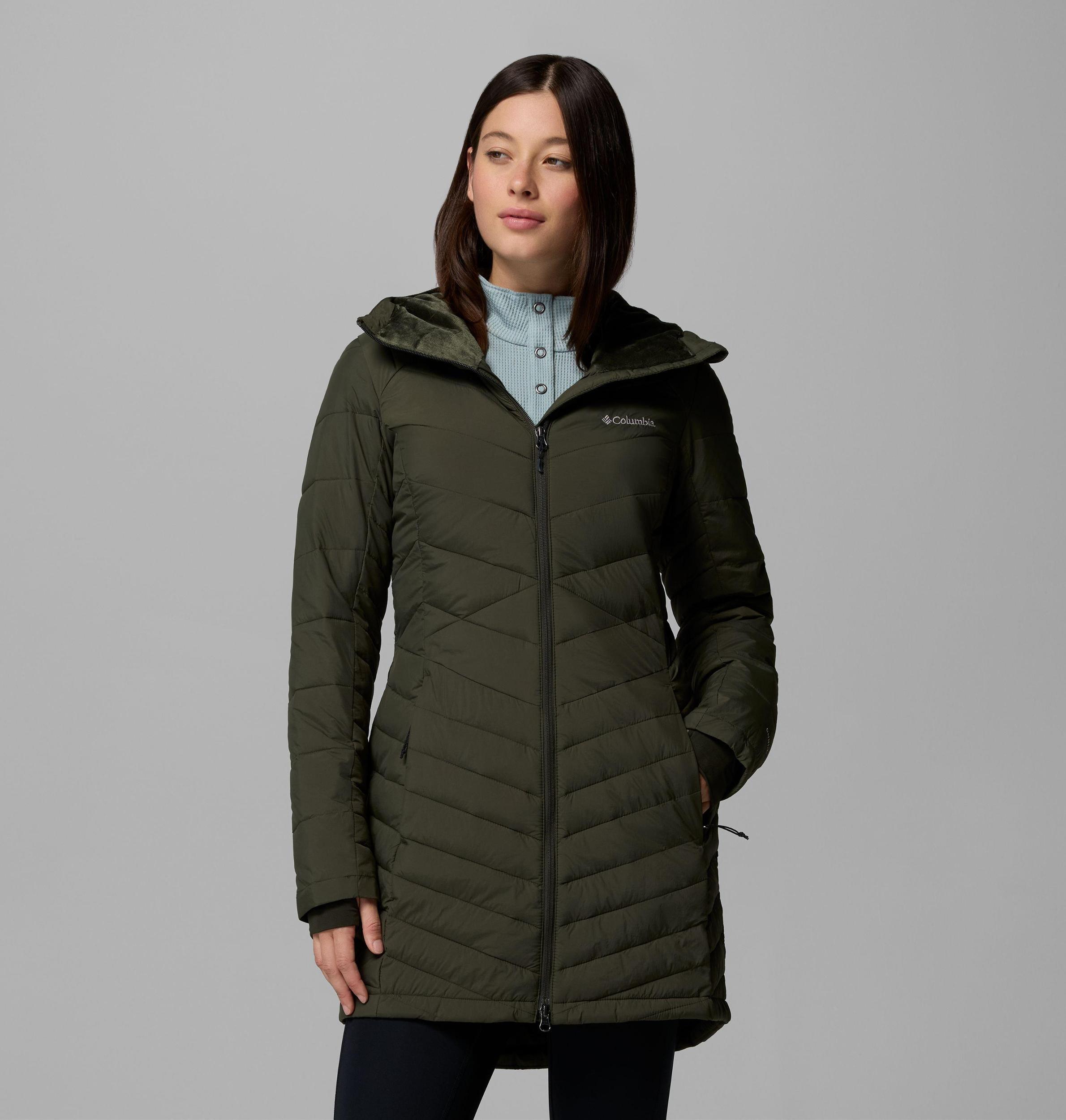 Columbia Womens Joy Peak II Mid Hooded Jacket- Product Image