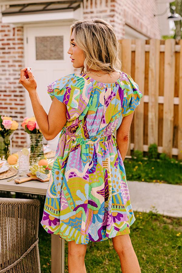 Coconut Cove Babydoll Mini Dress Product Image