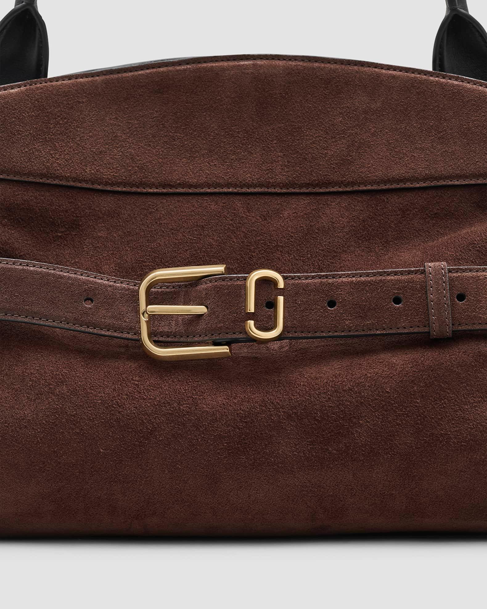 The Satchel Suede Shoulder Bag Product Image