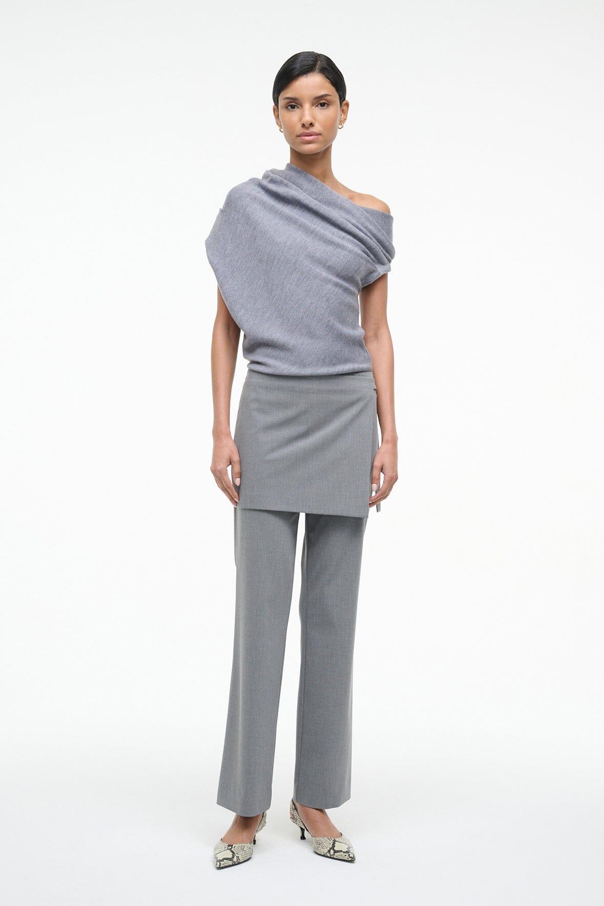 MABEL SWEATER | HEATHER GREY Product Image
