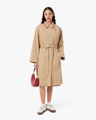 Twill Polo Collar Car Coat Product Image