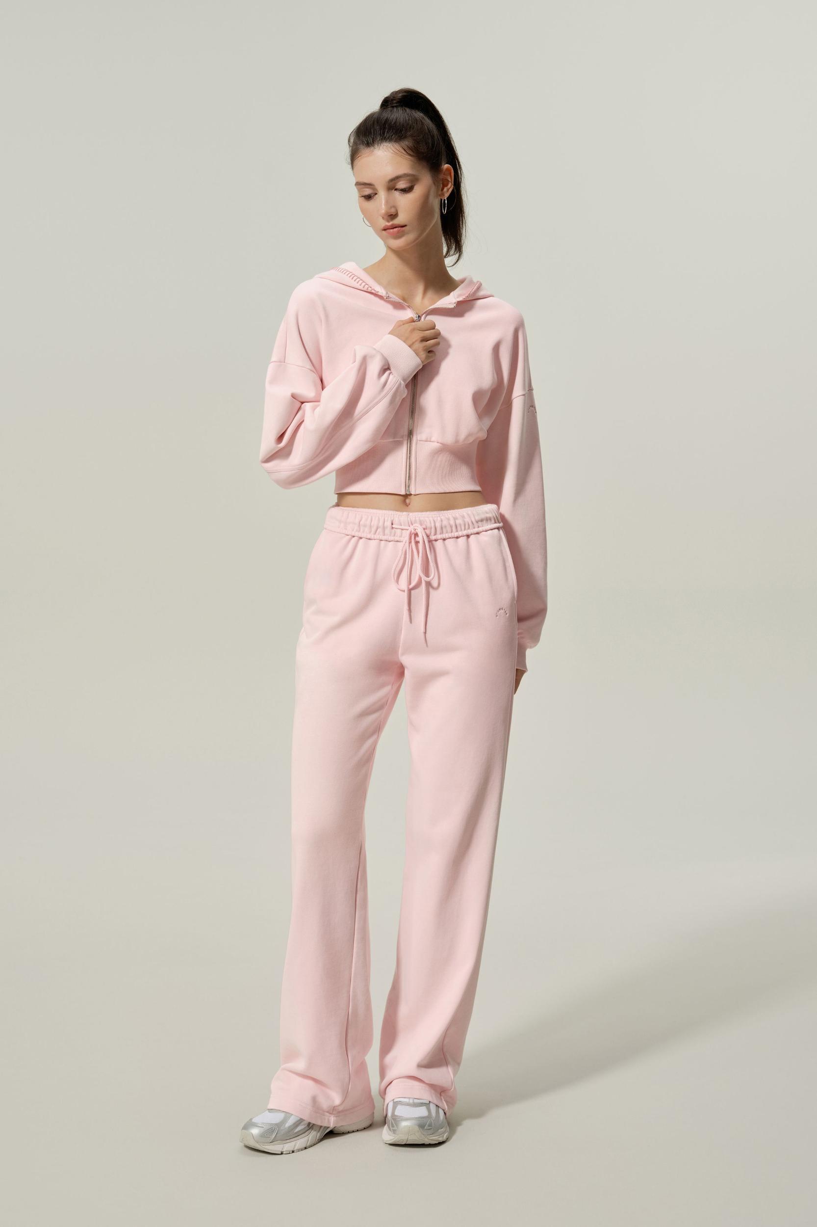 LILYSILK SILKERRY Womens Cropped Zip Up Hoodie | 100% Silk Loops | Cozy Zip-Up Jacket | Espresso L Product Image