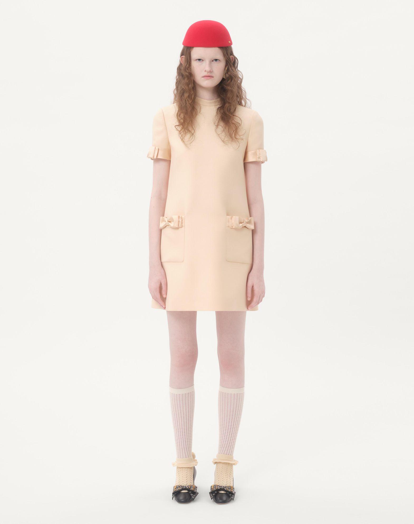 Crepe Couture Short Dress  Product Image