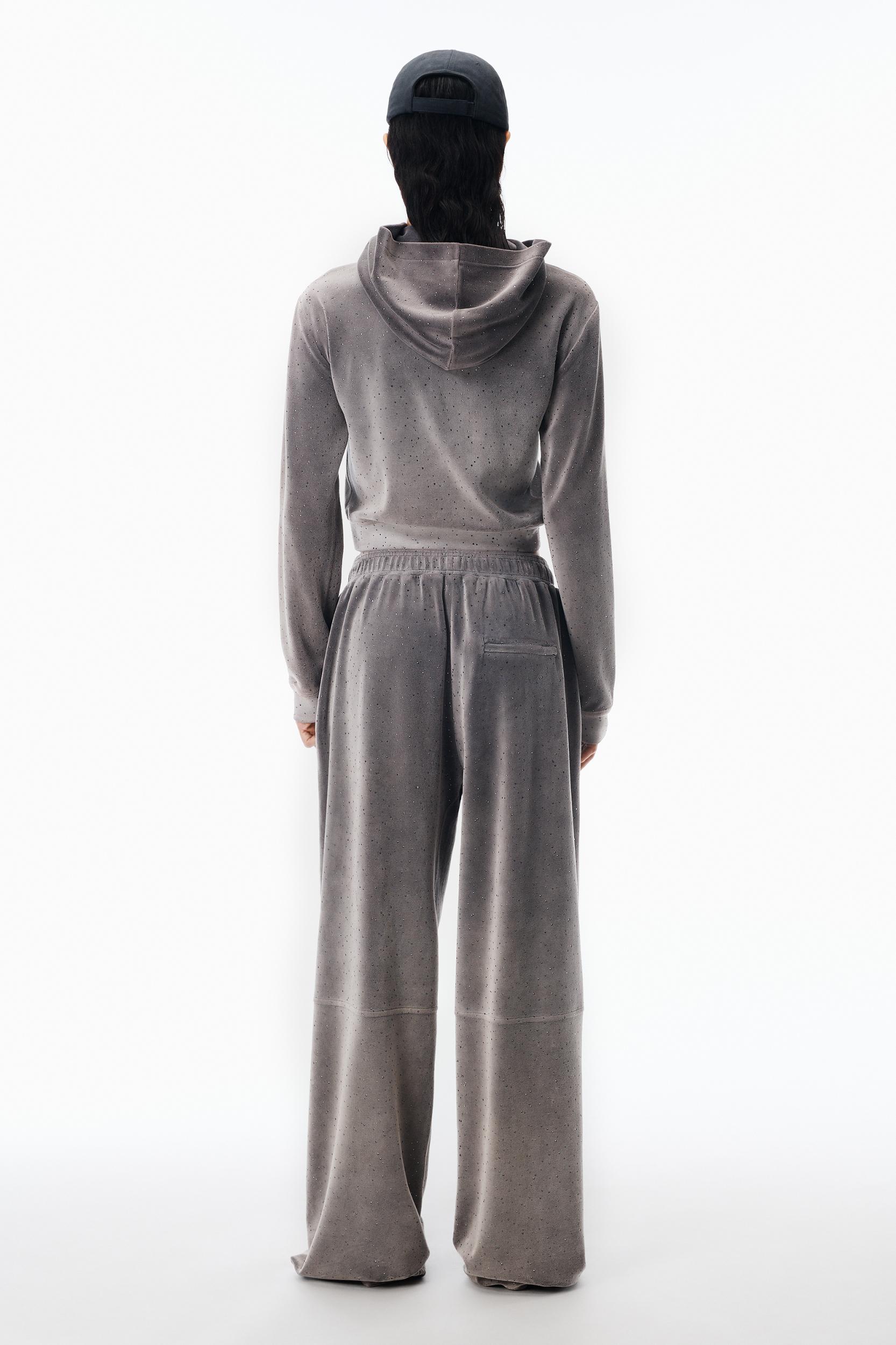 Mid-rise Belted Sweatpant In Terry Oversized  Product Image