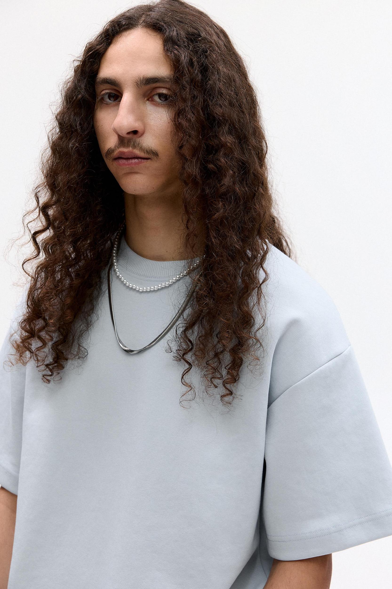 Basic short sleeve sweatshirt Product Image