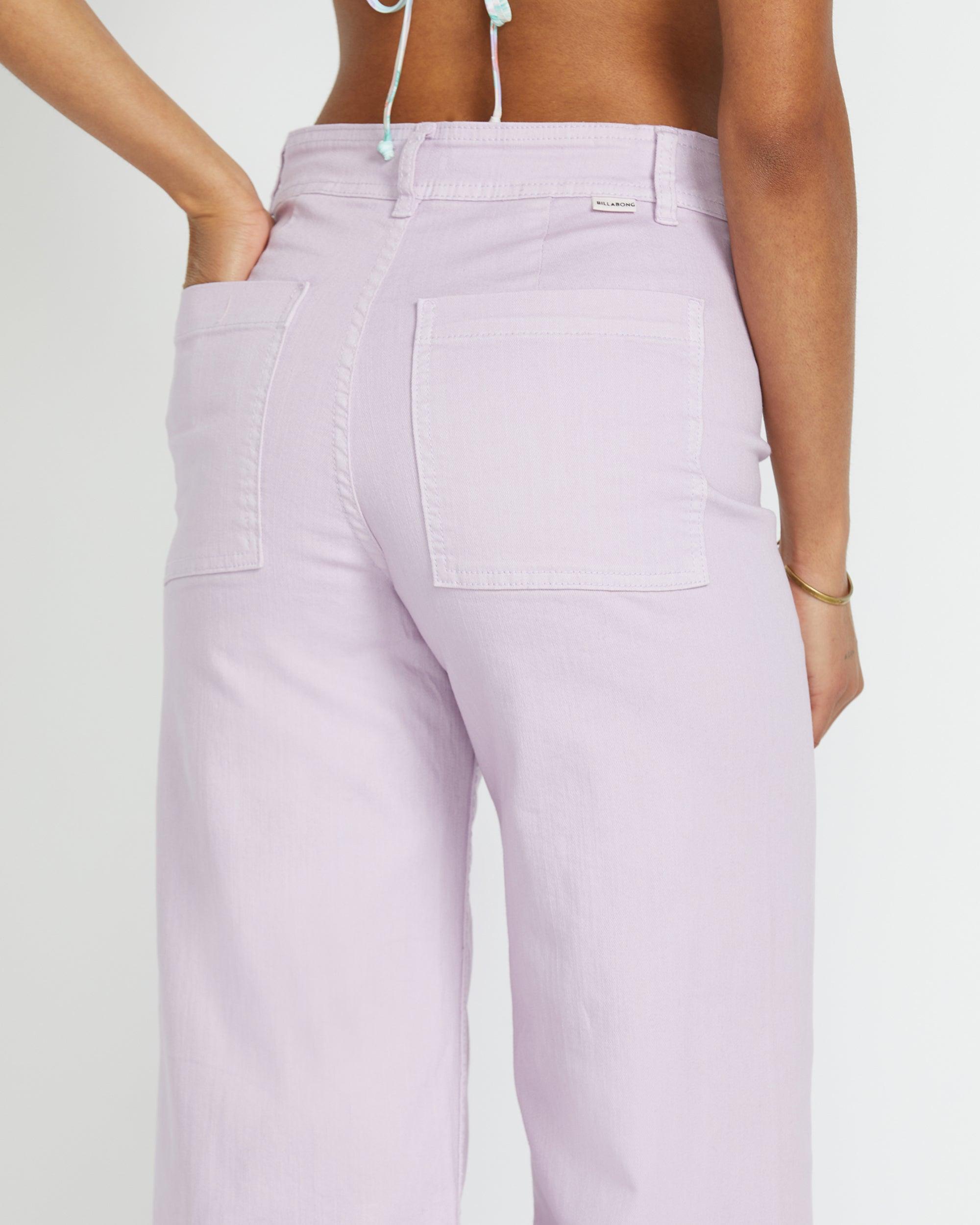 Free Fall High-Waist Pants - Amethyst Smoke Female Product Image