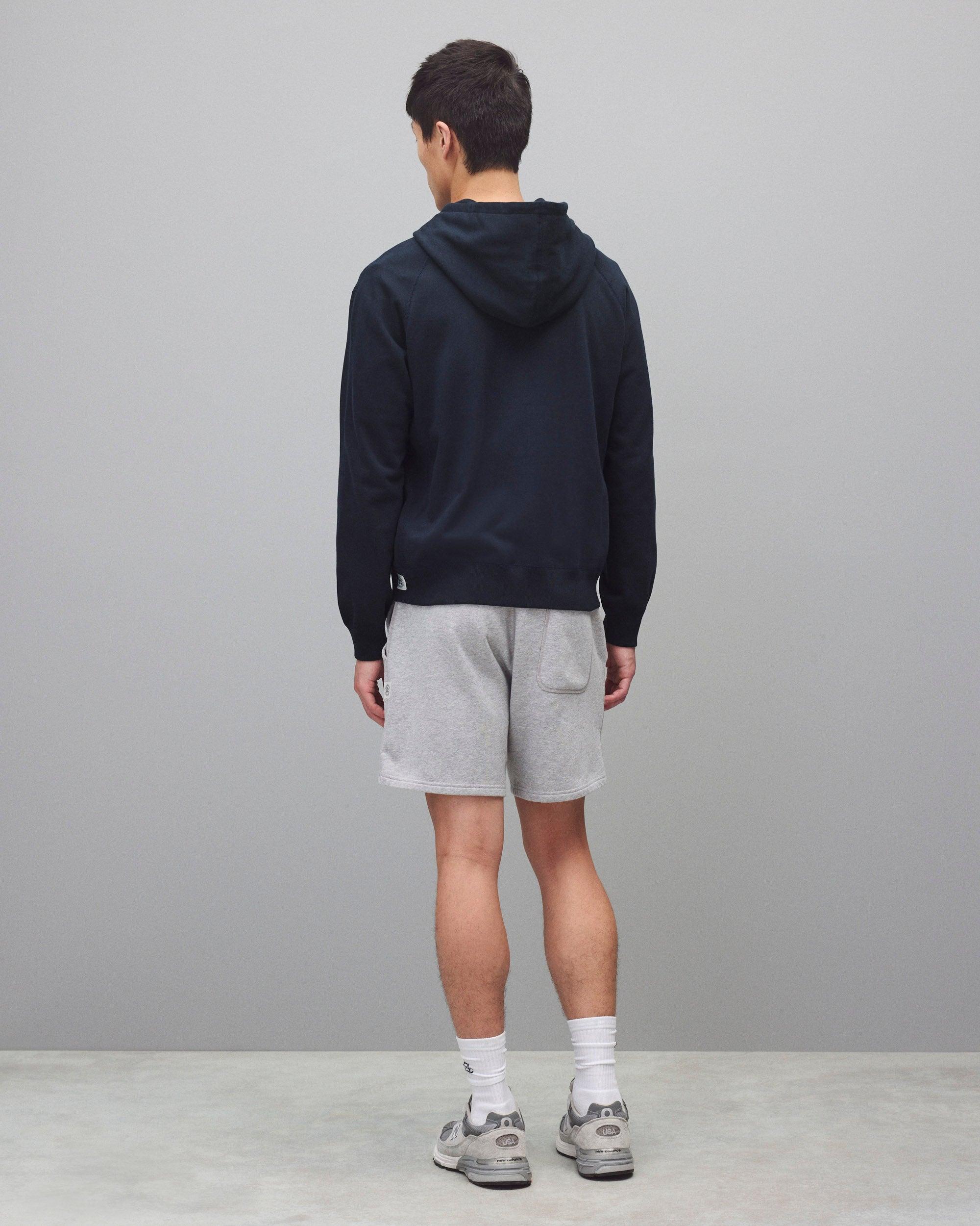 Midweight Terry Standard Zip Hoodie Male Product Image