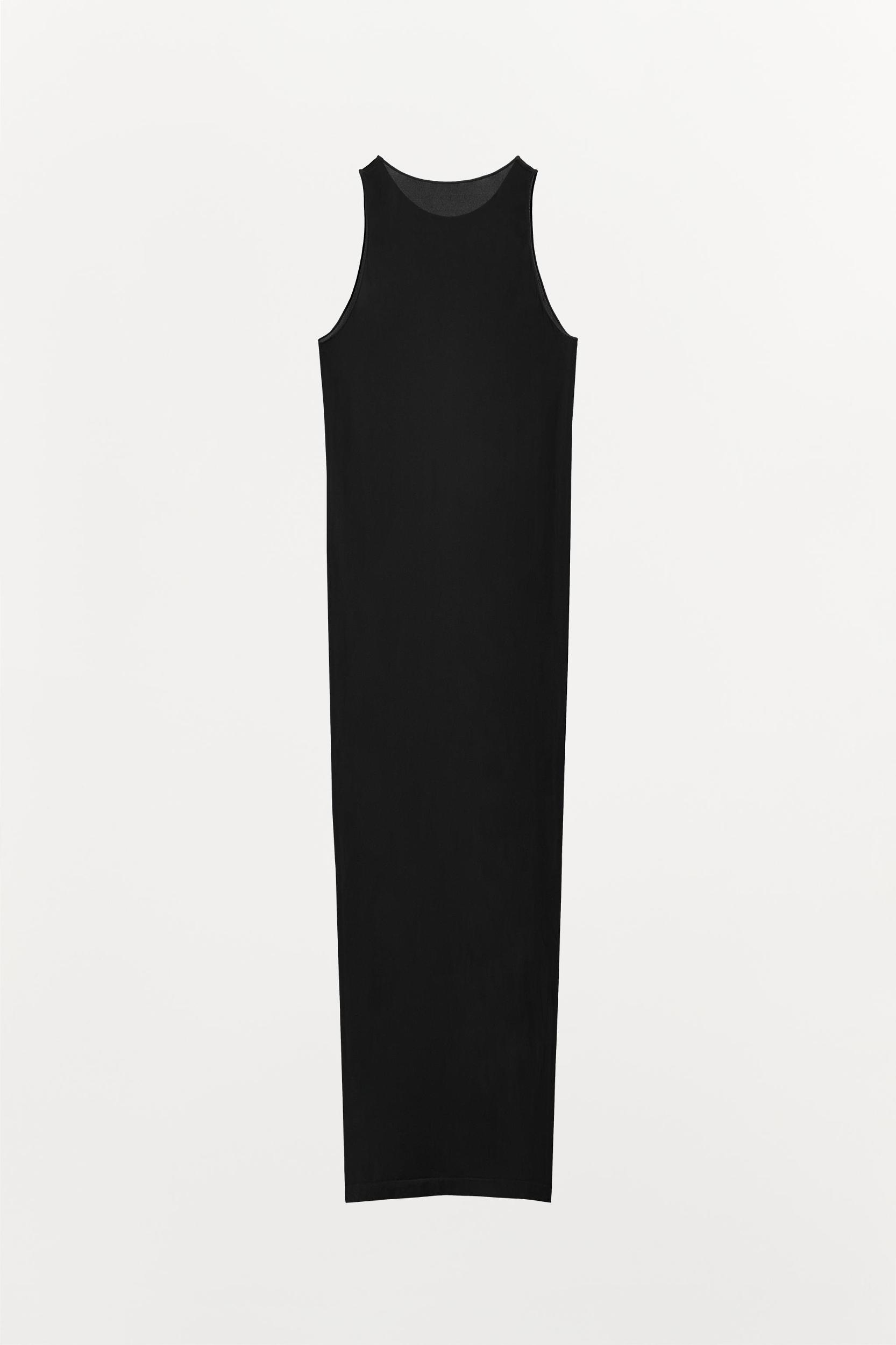 LONG POLYAMIDE DRESS Product Image