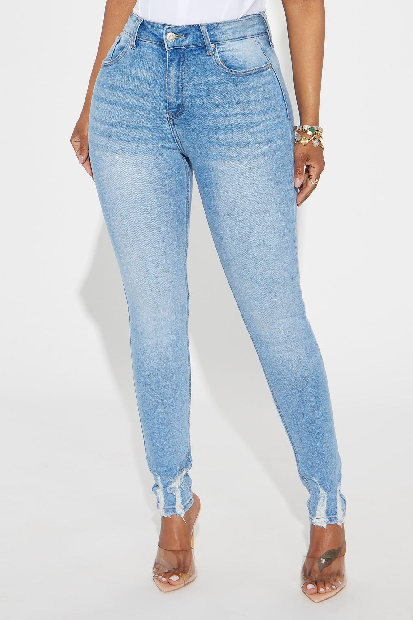 Hearing You Out Stretch Skinny Jeans - Medium Wash Product Image