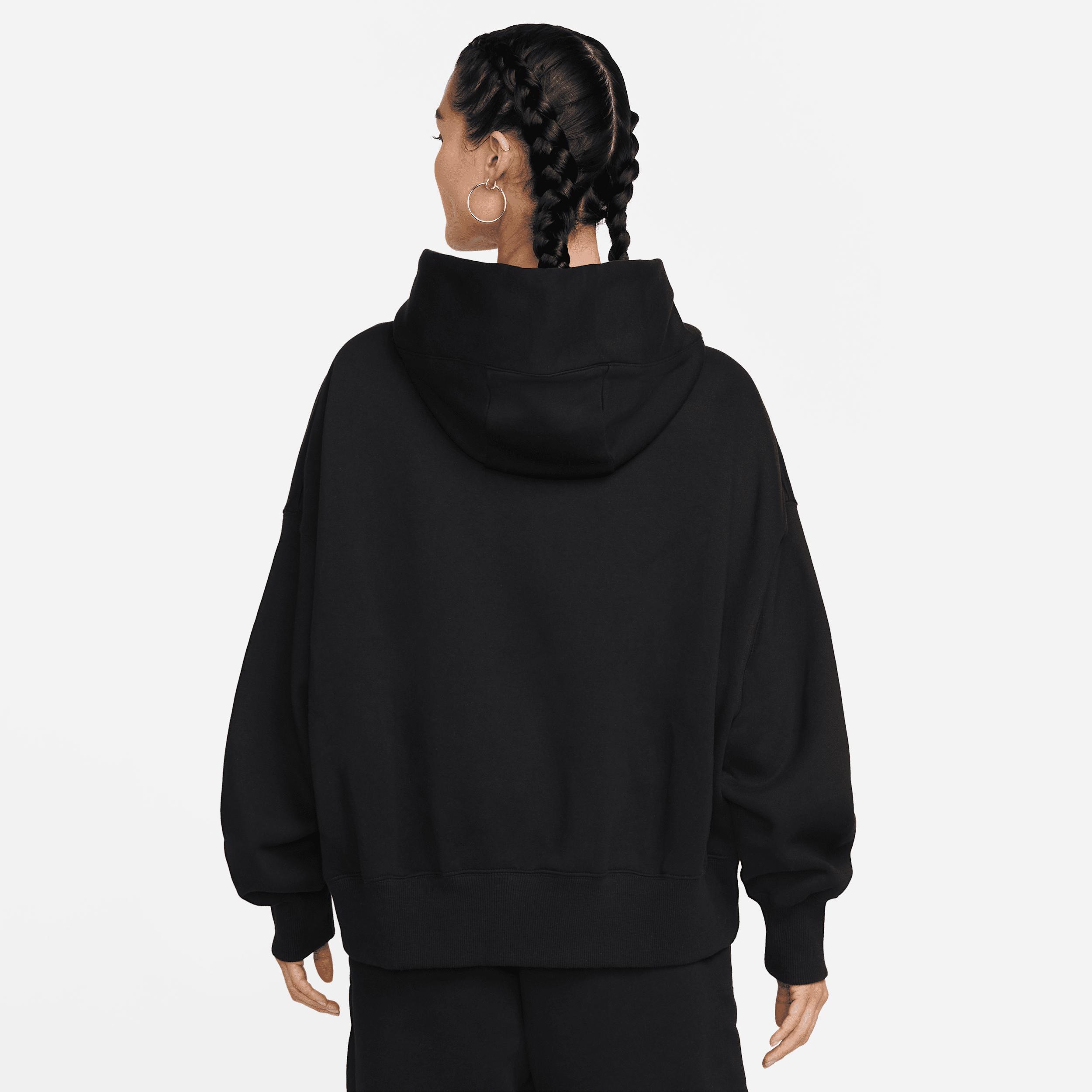 Womens Nike Sportswear Phoenix Fleece Over-Oversized Pullover Hoodie | DQ5858-010 Product Image