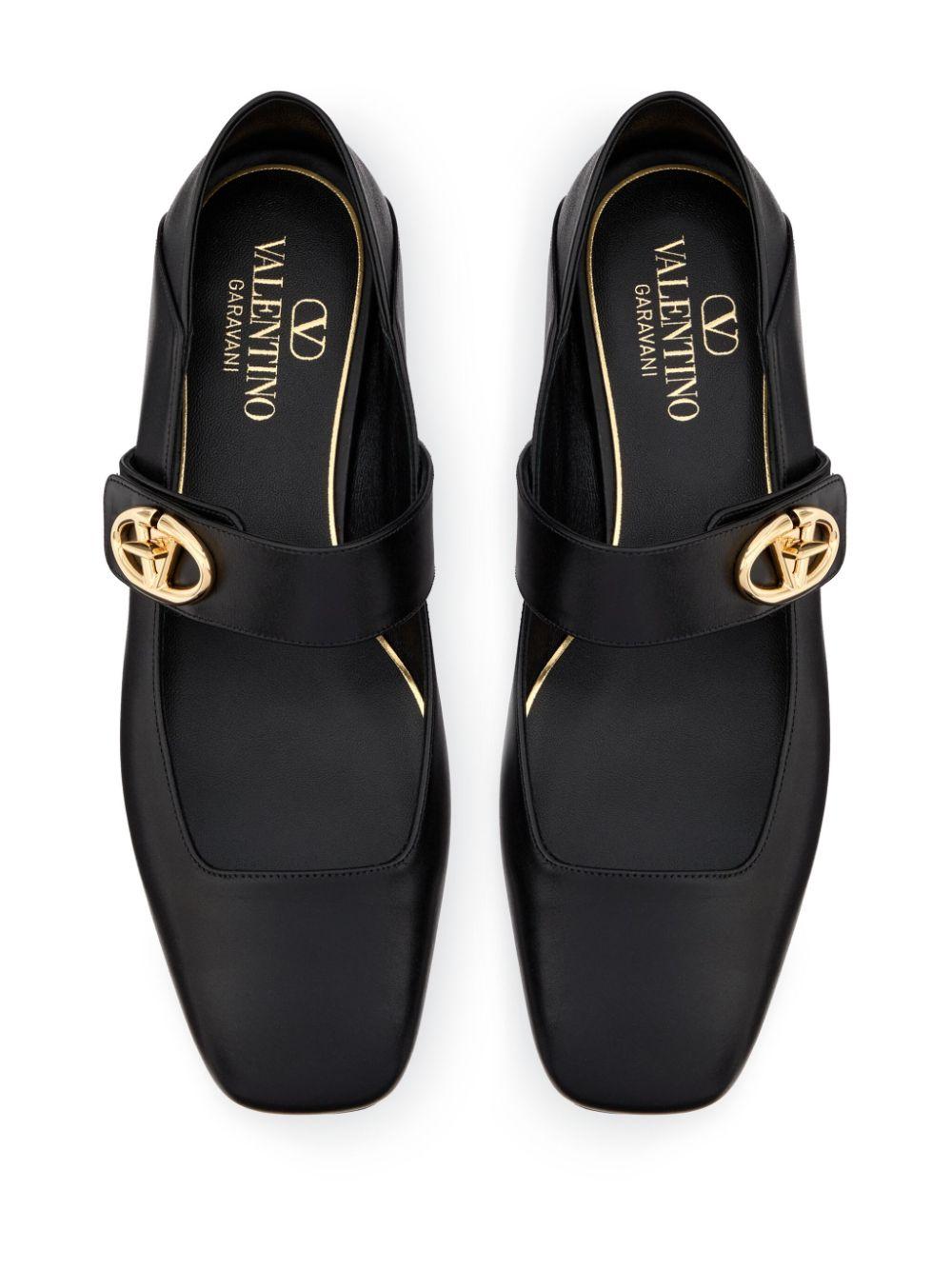 VLogo Locker Mary-Jane ballerina shoes Product Image