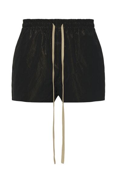 Wrinkled Polyester Running Short Product Image